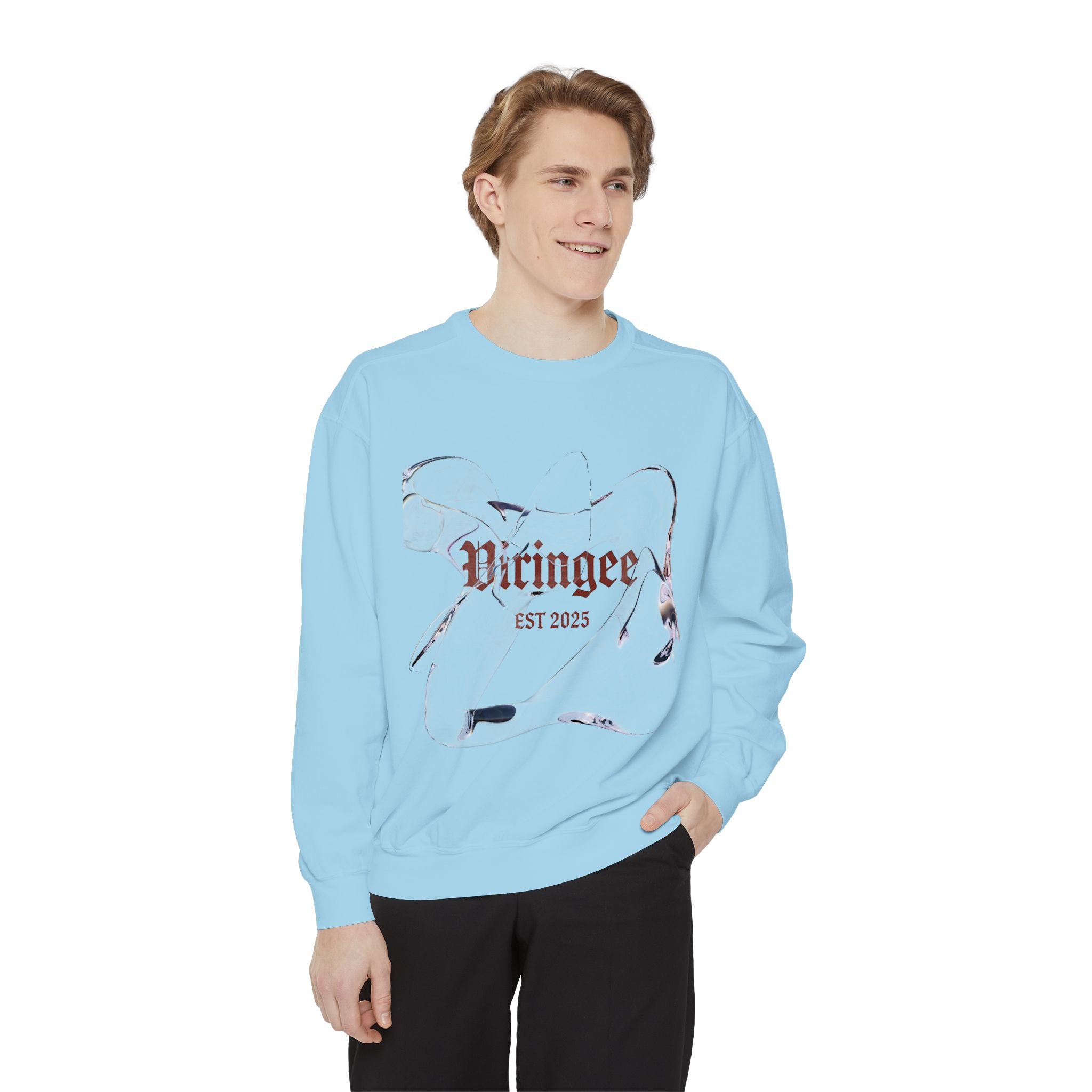 Viringee Iceberg Logo Crewneck Unisex Sweatshirt