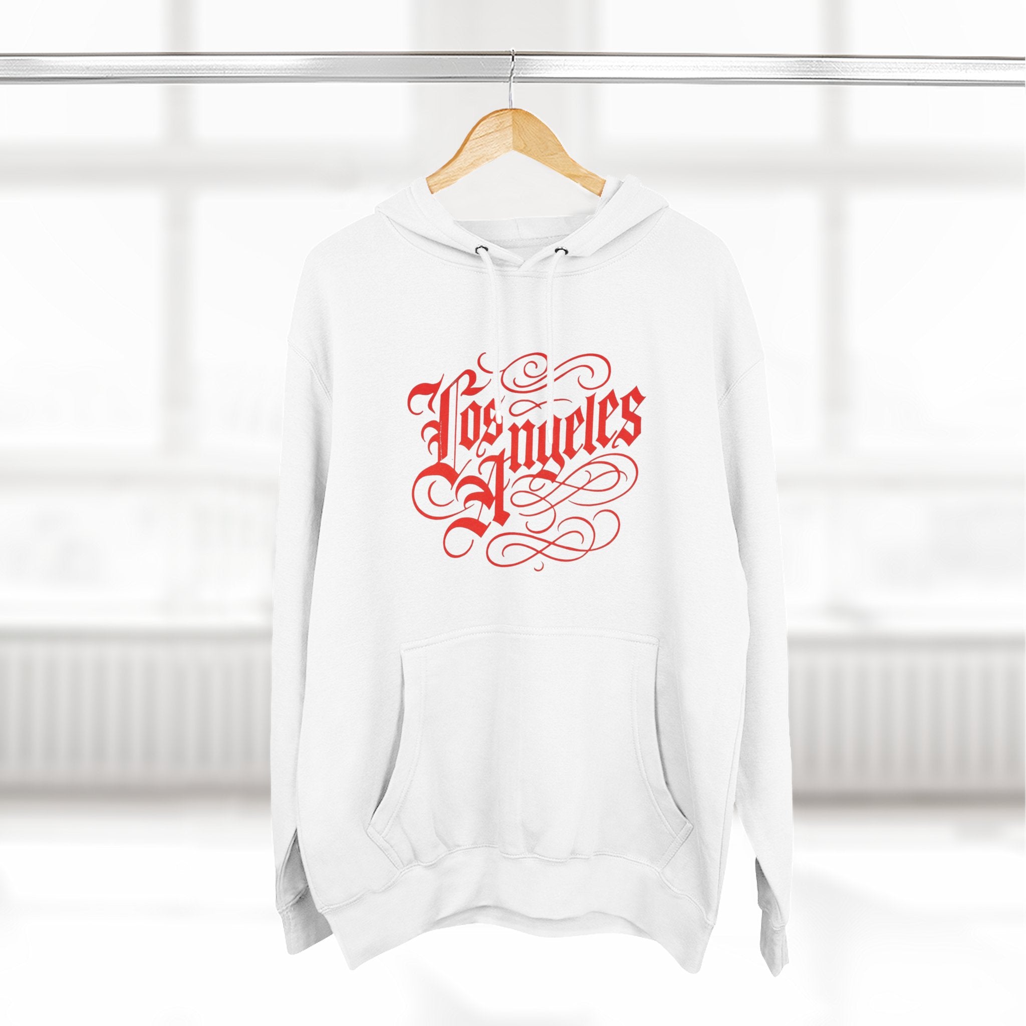 Viringee Los Angeles Script Logo Unisex Hoodie