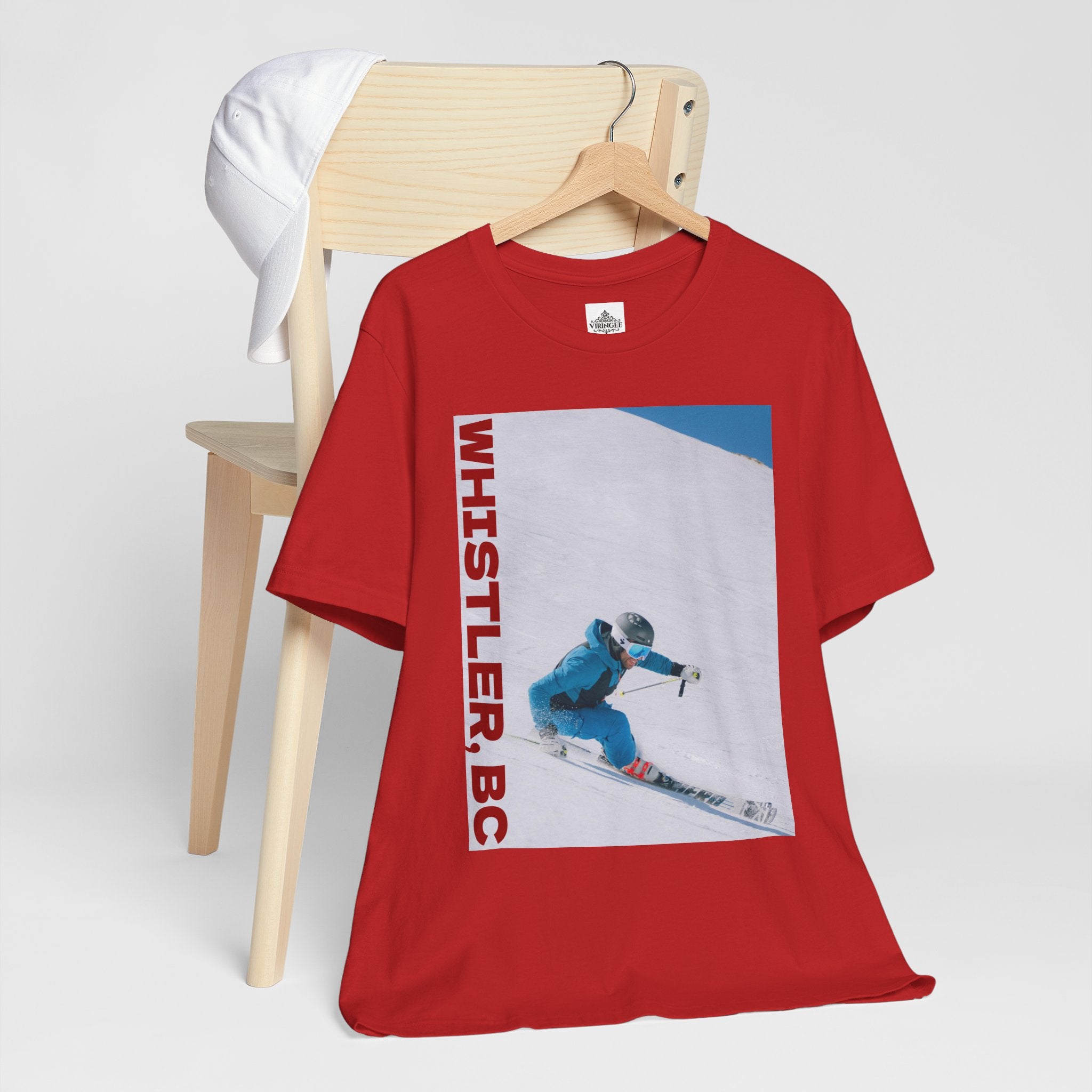 Whistler mountain pride T-shirt, unisex casual wear