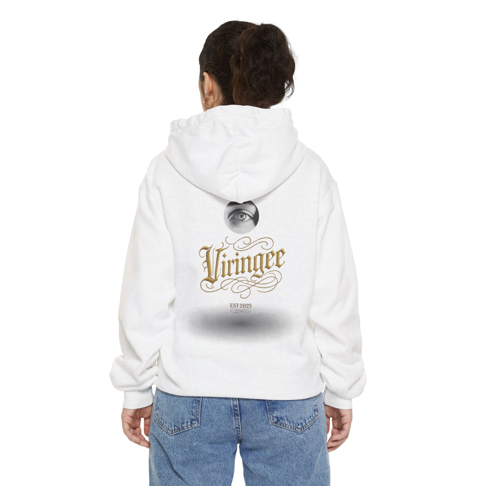 Viringee Eye of Change White Hoodie