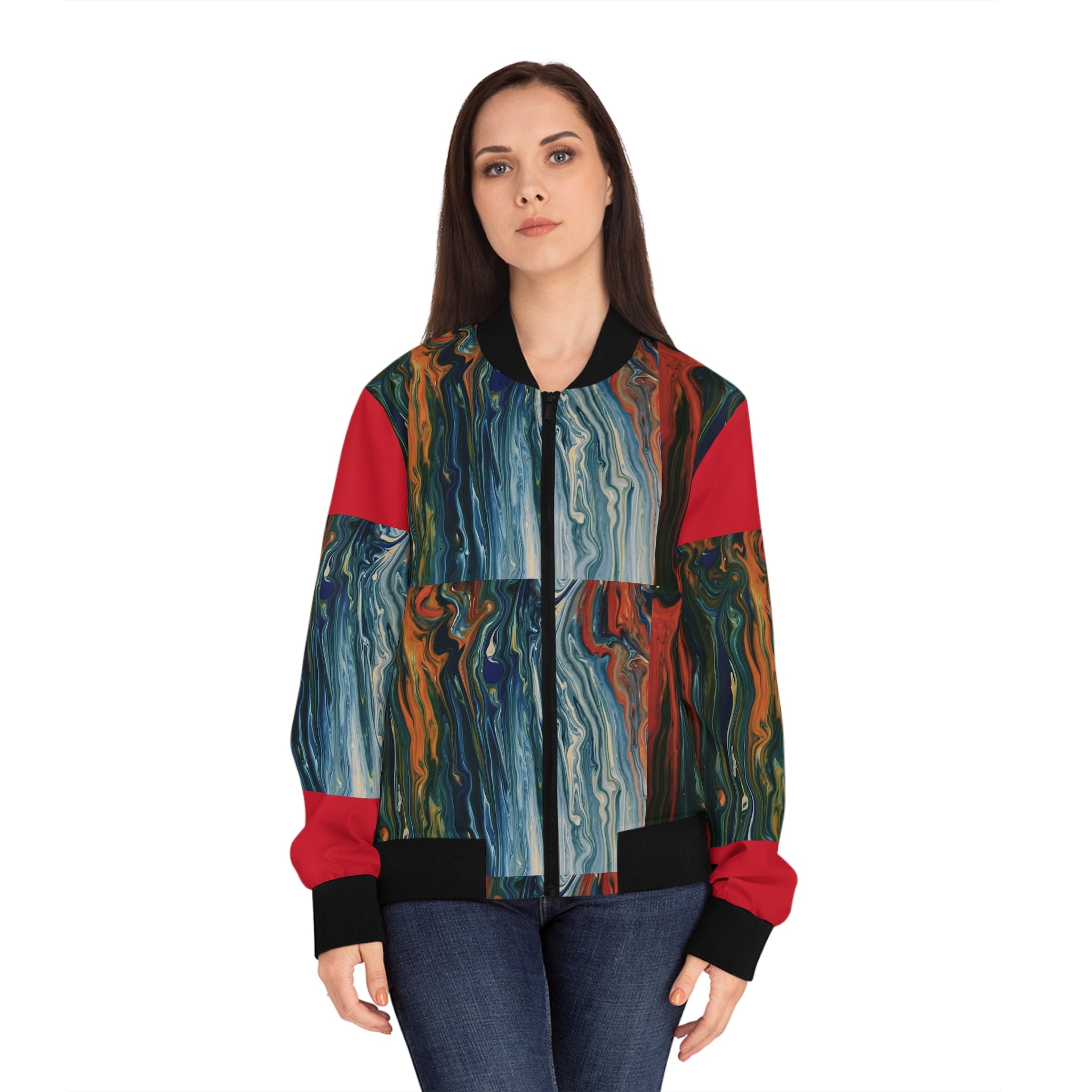 Viringee Universal Colors Women's Bomber Jacket