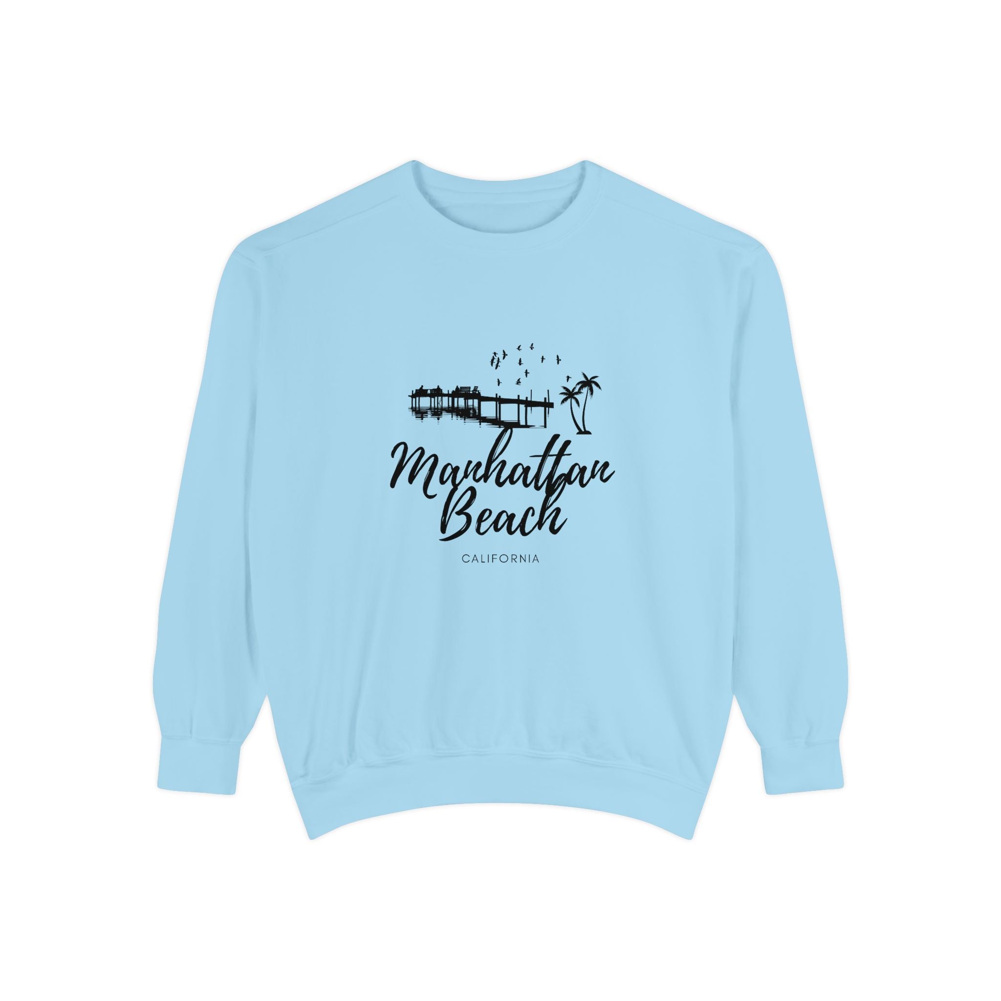 Viringee Manhattan Beach California Unisex Sweatshirt