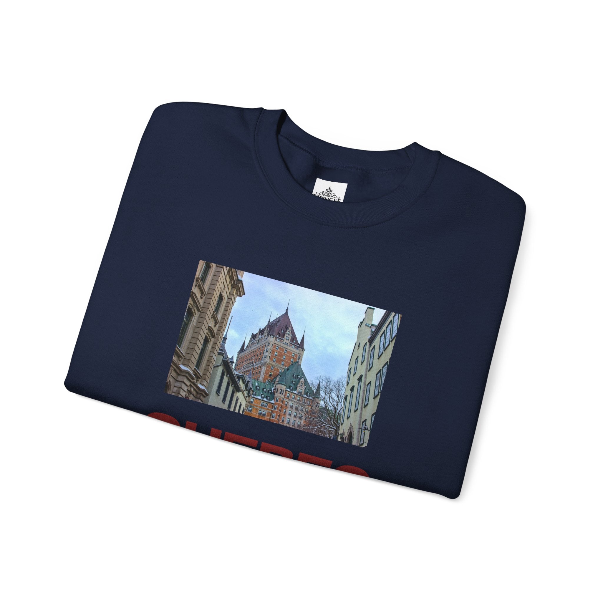 Viringee Quebec Vintage Crewneck Unisex Sweatshirt