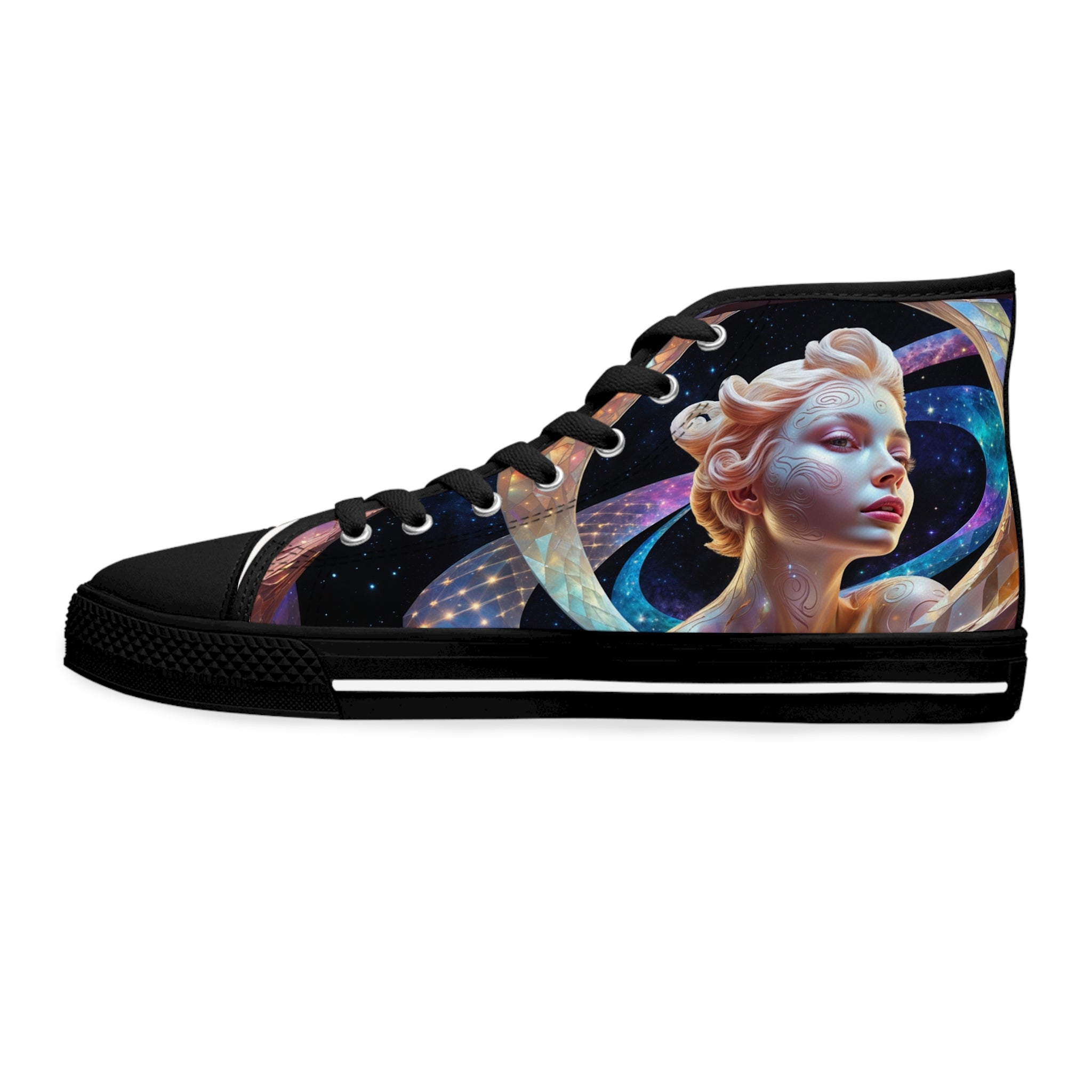 Viringee Galactic Dream Women's High Top Sneakers