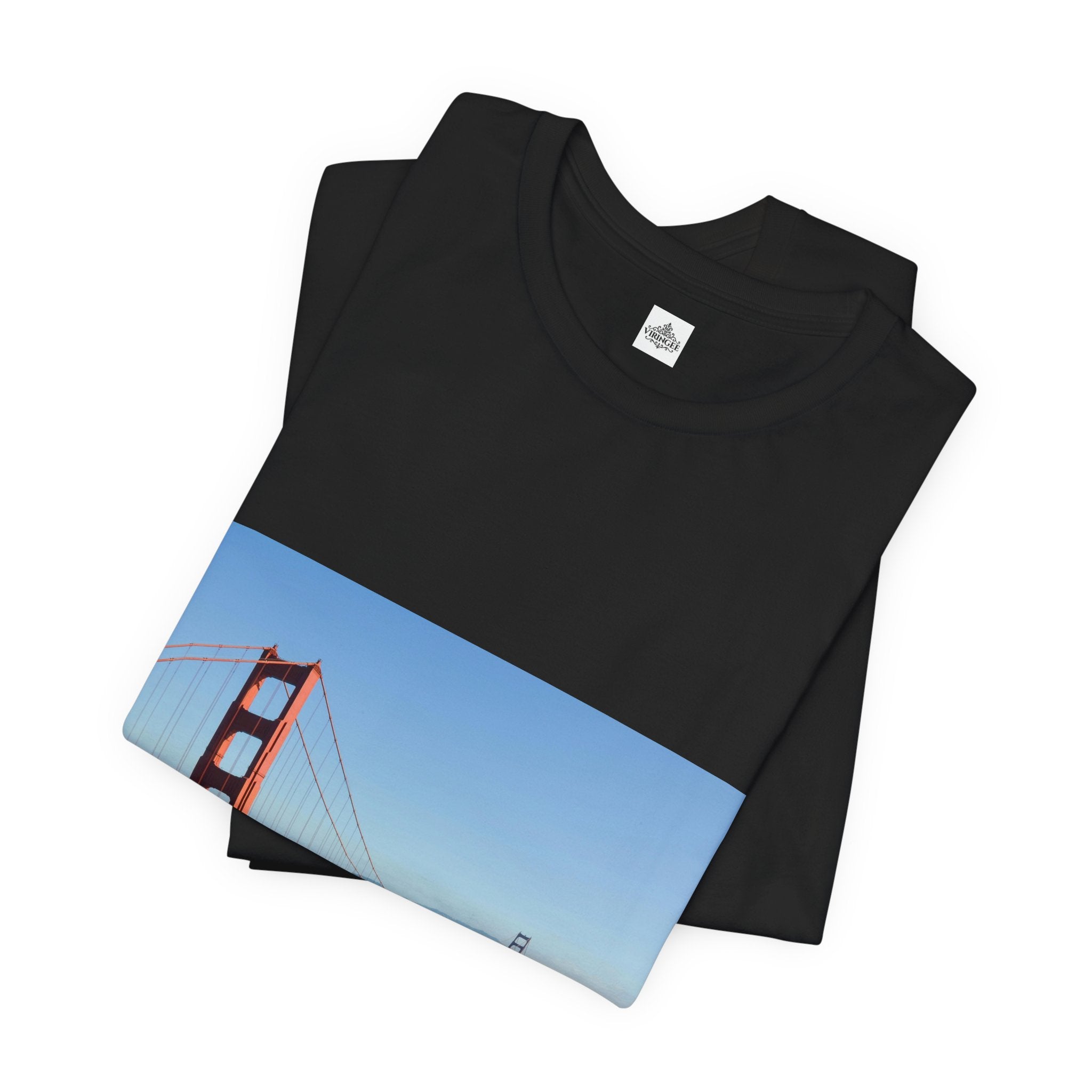 Viringee California Golden Gate Bridge Graphic T-shirt