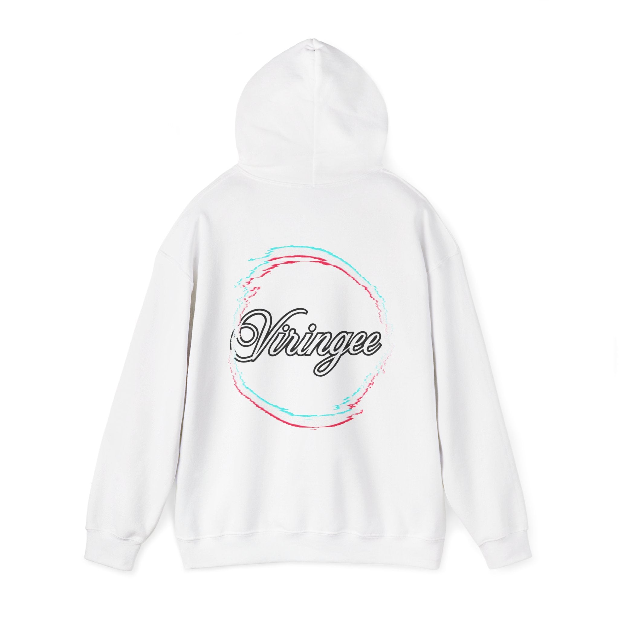 Viringee Analog Back Script Hoodie