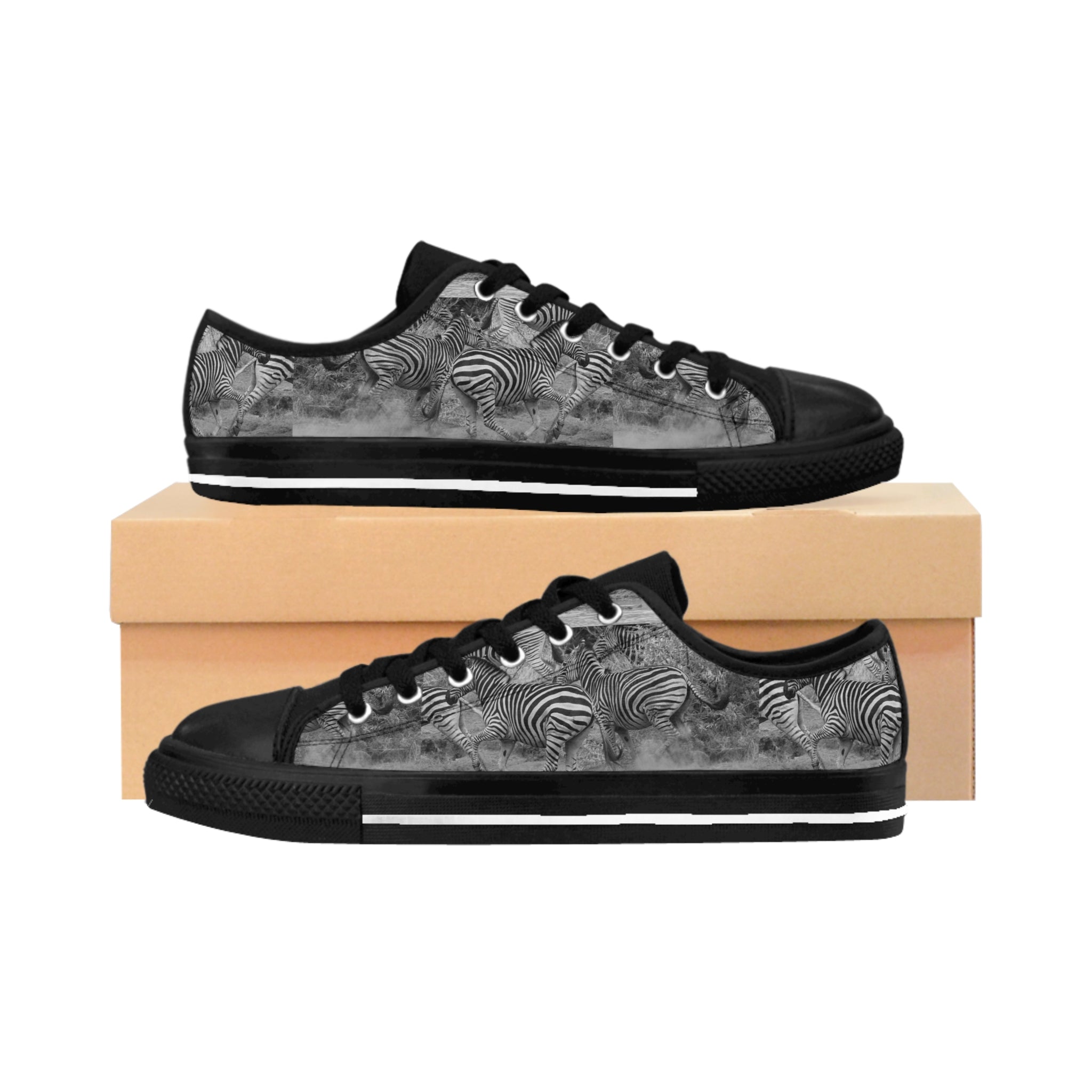 Viringee Zebra Sneakers for the man on the move