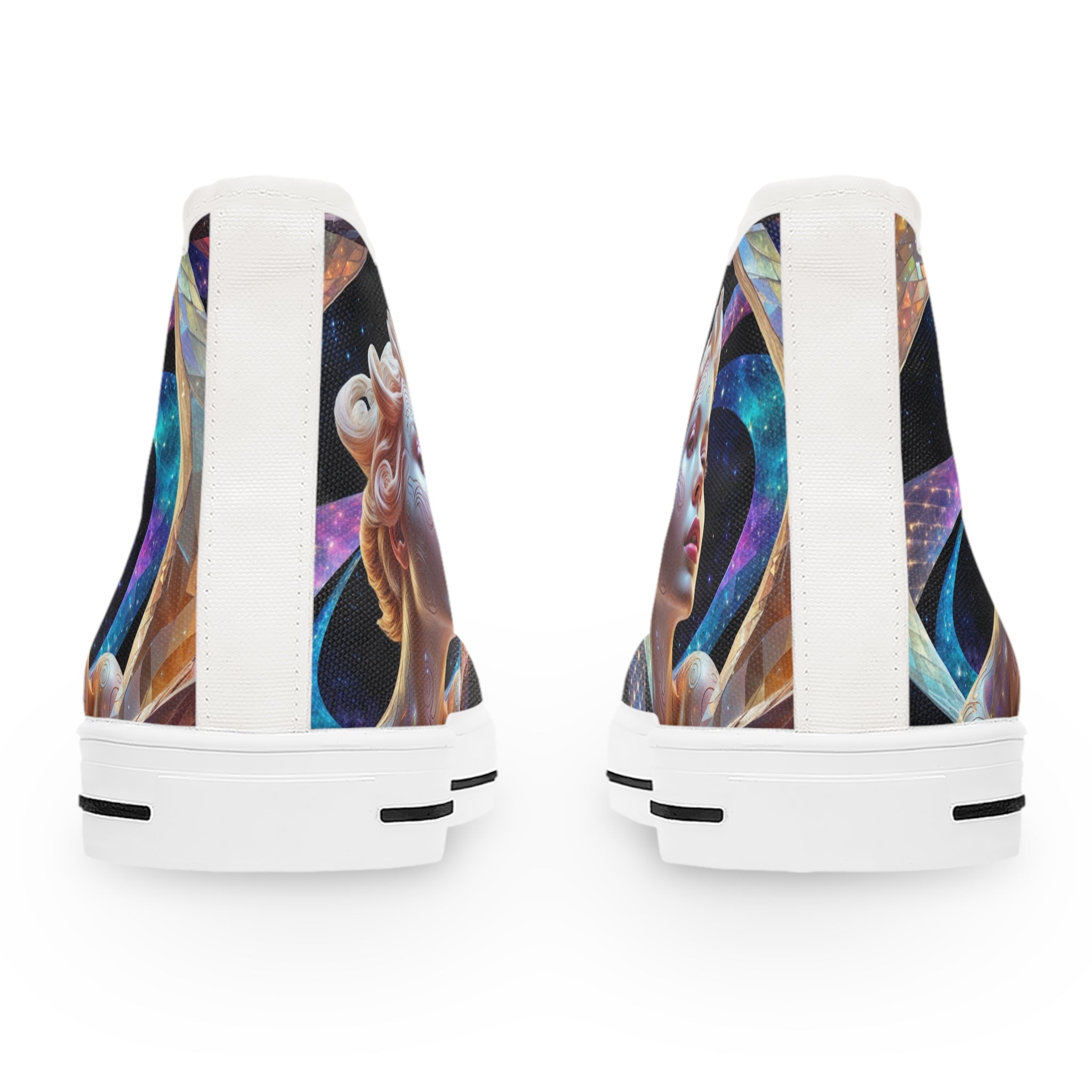 Viringee Galactic Dream Women's High Top Sneakers