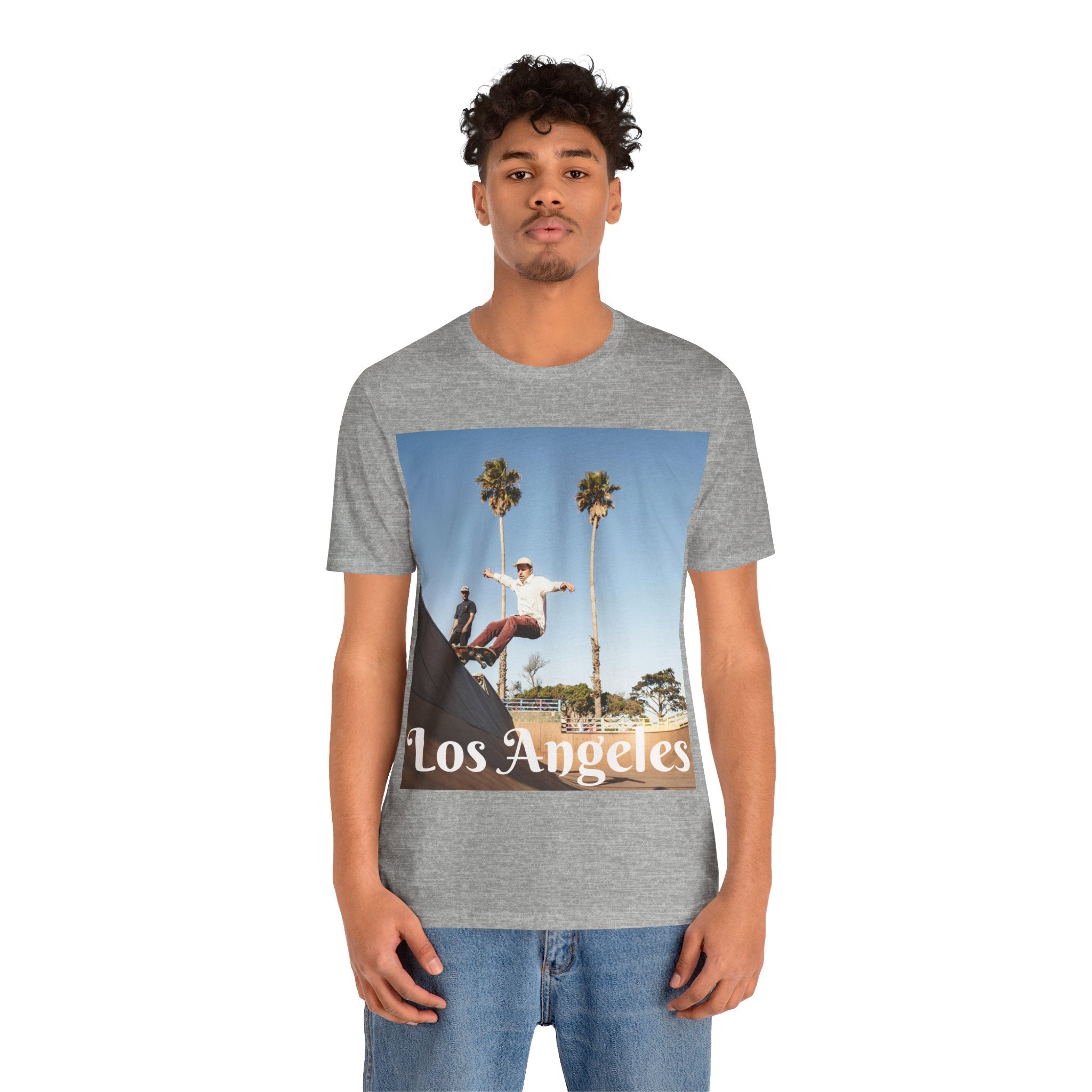 Viringee Los Angeles Skate Vibe Unisex Premium T-Shirt