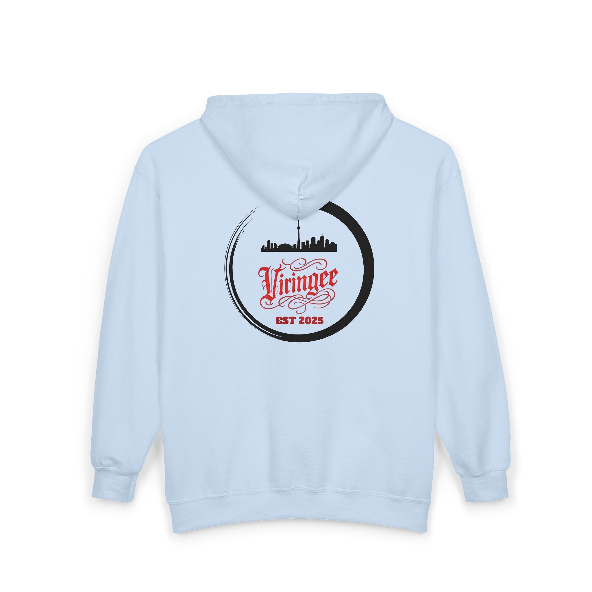 Viringee Toronto Kayaking Club Full-Zip Unisex Hoodie