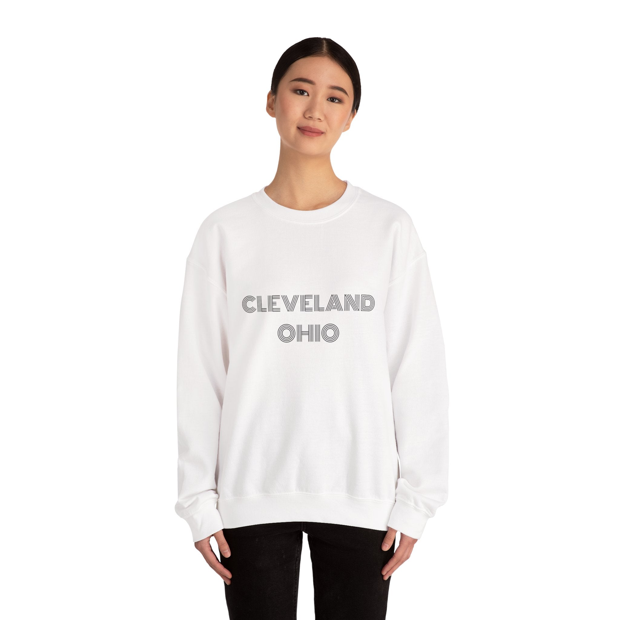 Viringee Cleveland Ohio Crewneck Sweatshirt