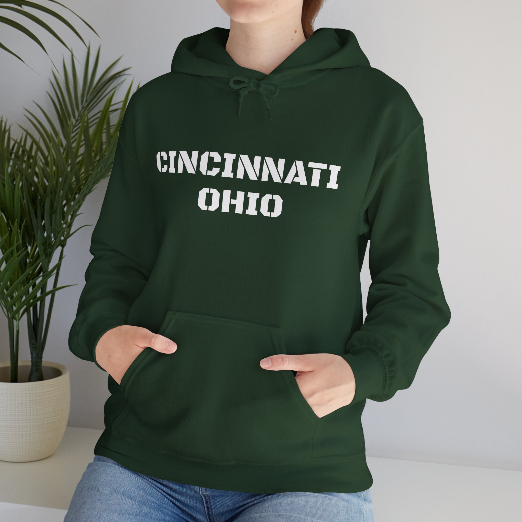 Viringee Cincinnati Ohio Unisex Hoodie