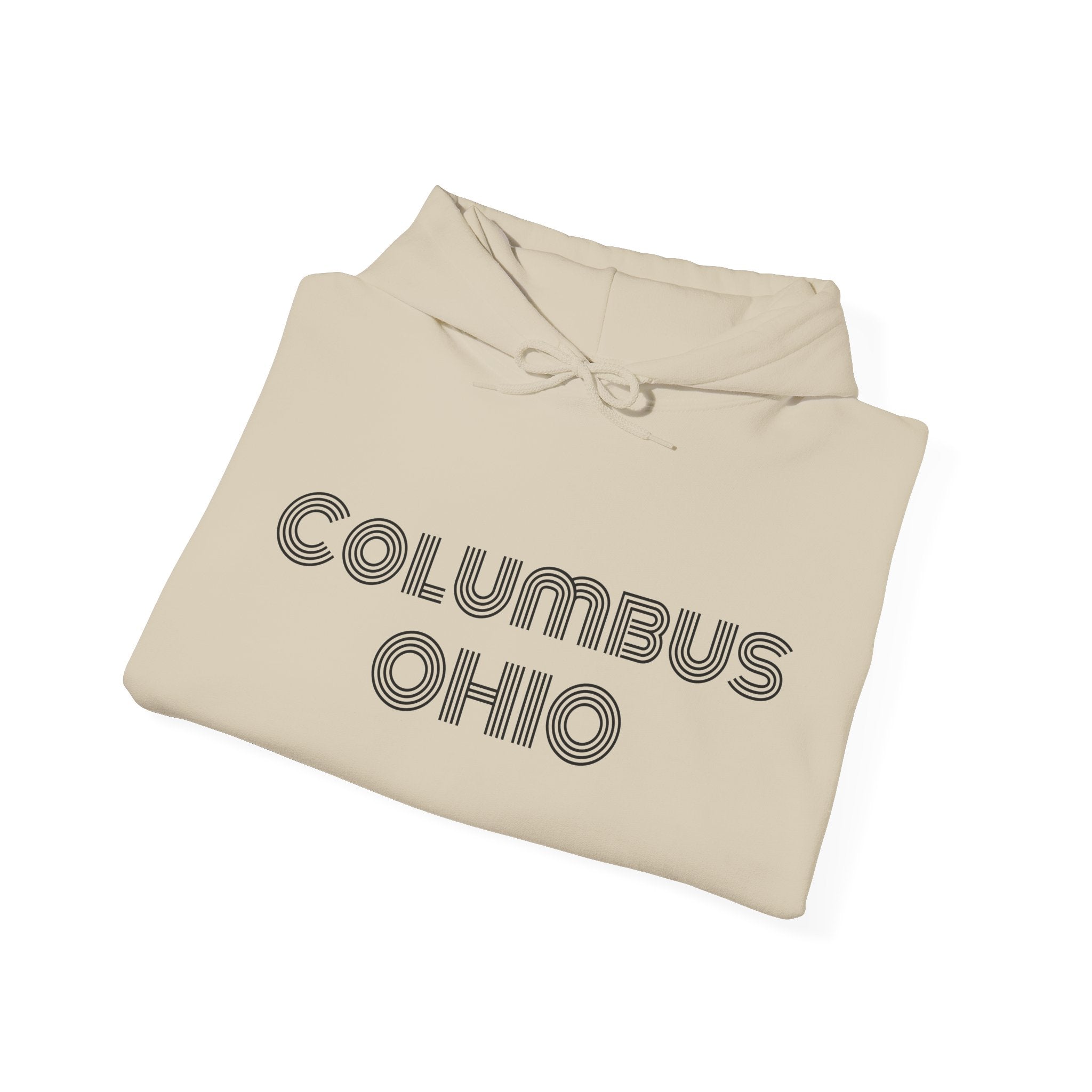 Unisex Columbus Ohio sweatshirt combining streetwear style and cozy fit