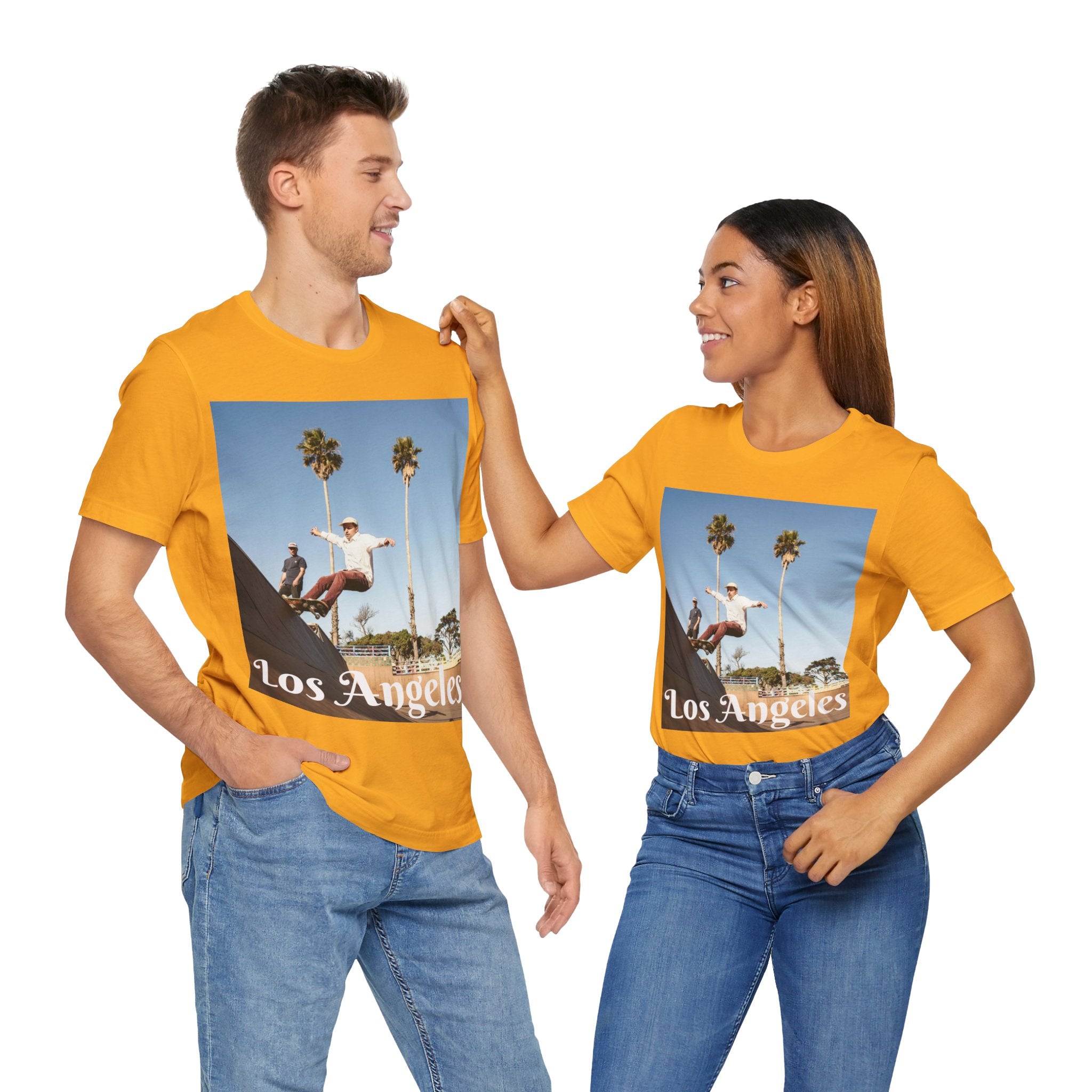 Viringee Los Angeles Skate Vibe Unisex Premium T-Shirt