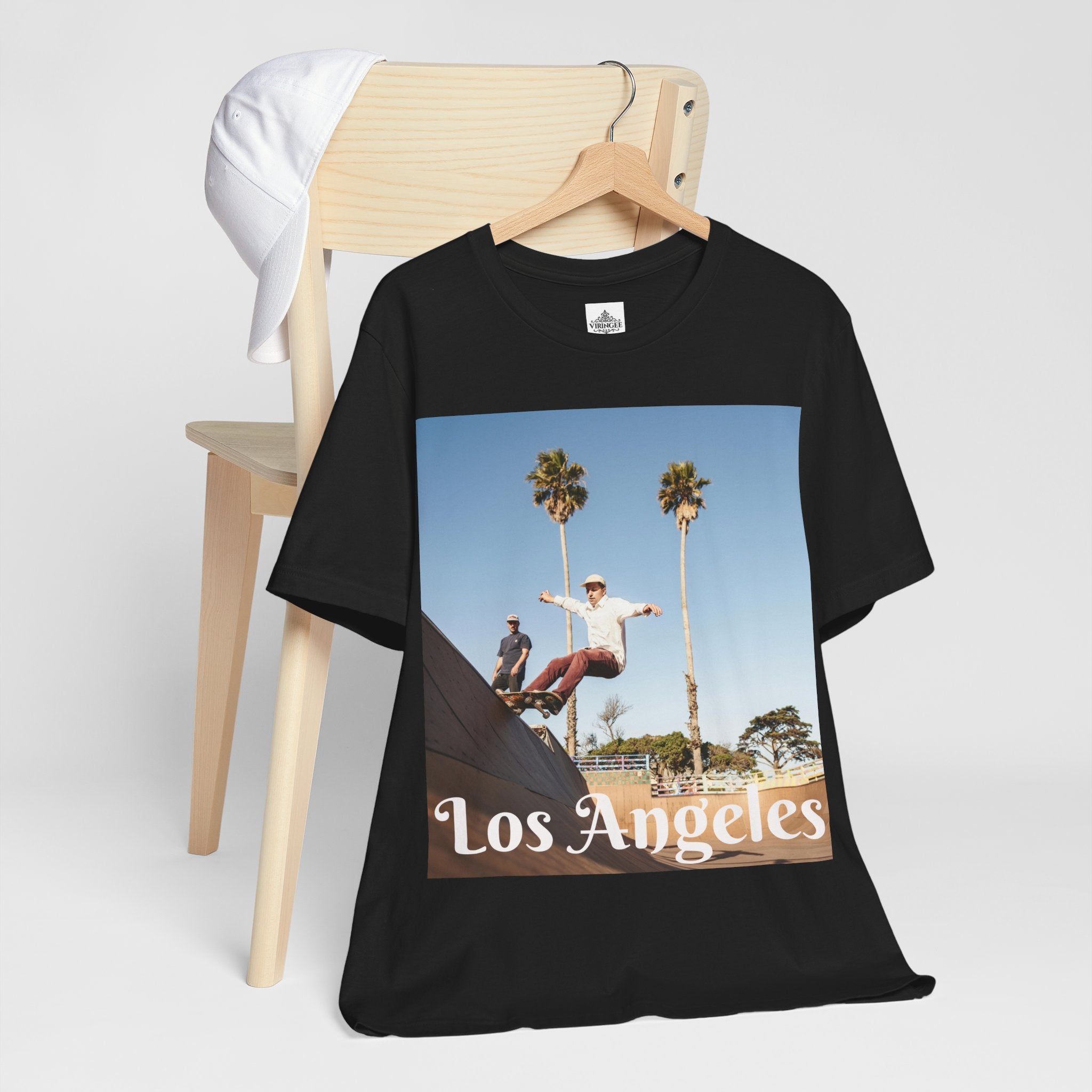Viringee Los Angeles Skate Vibe Unisex Premium T-Shirt