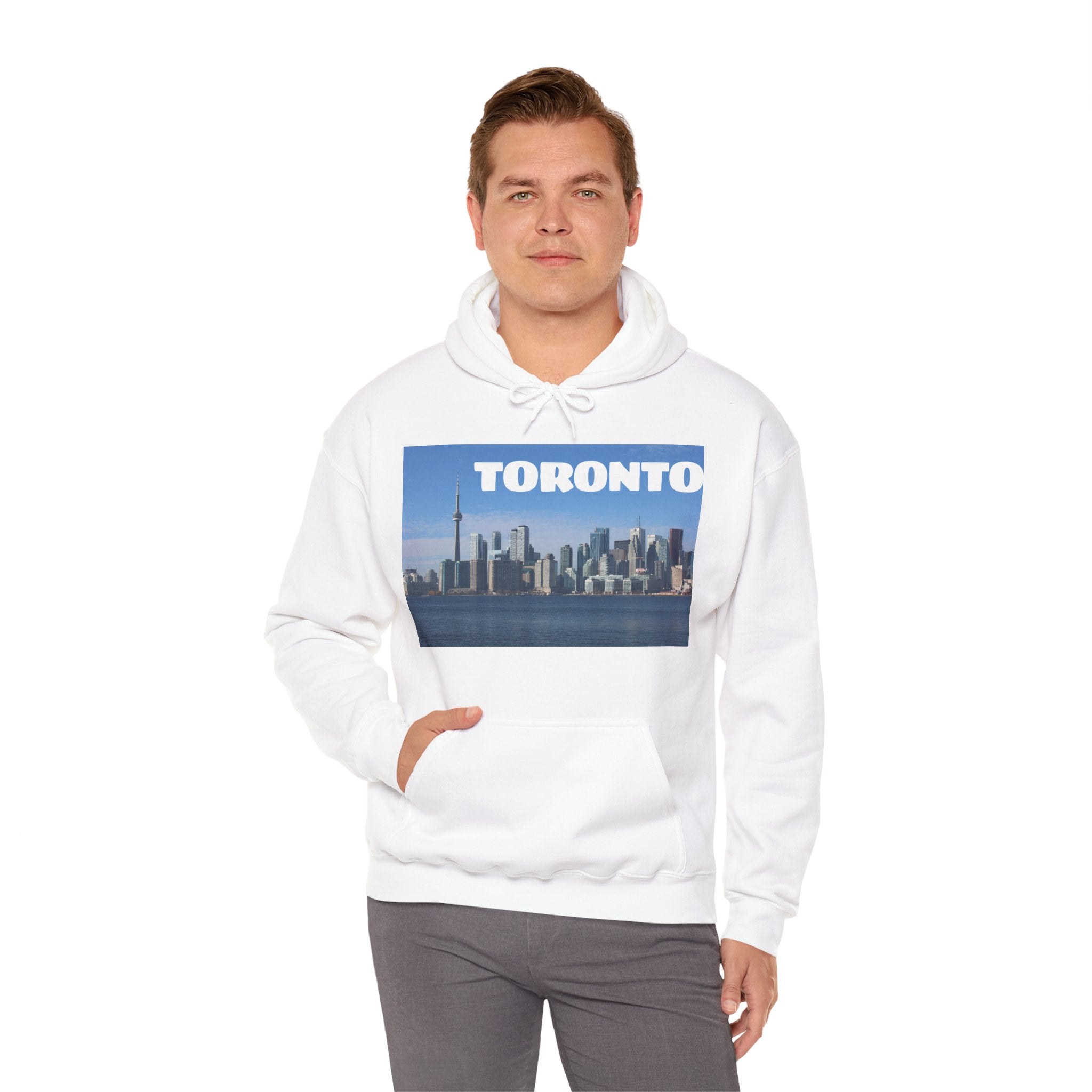 Viringee Toronto Skyline Unisex Hoodie