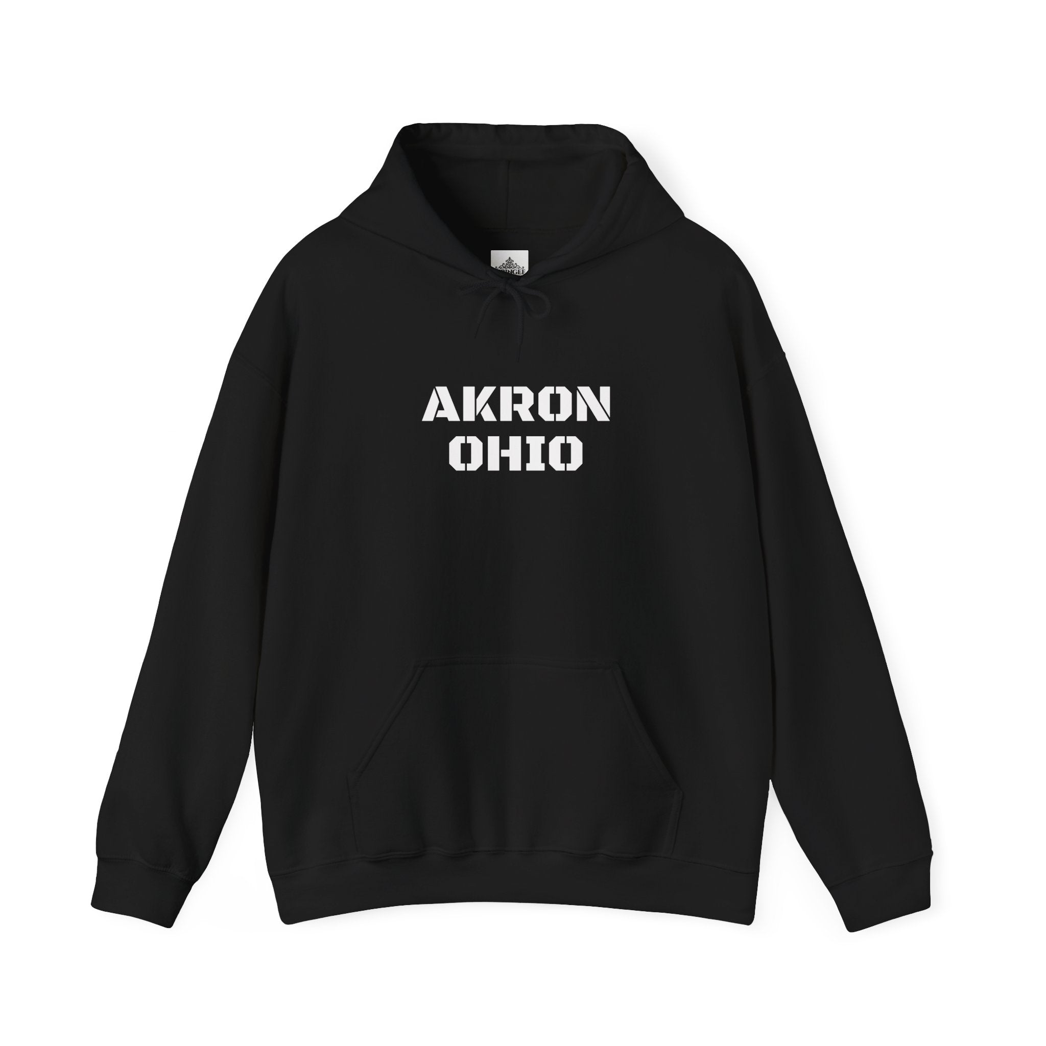 Viringee Akron Ohio Unisex Heavy Blend Hooded Sweatshirt