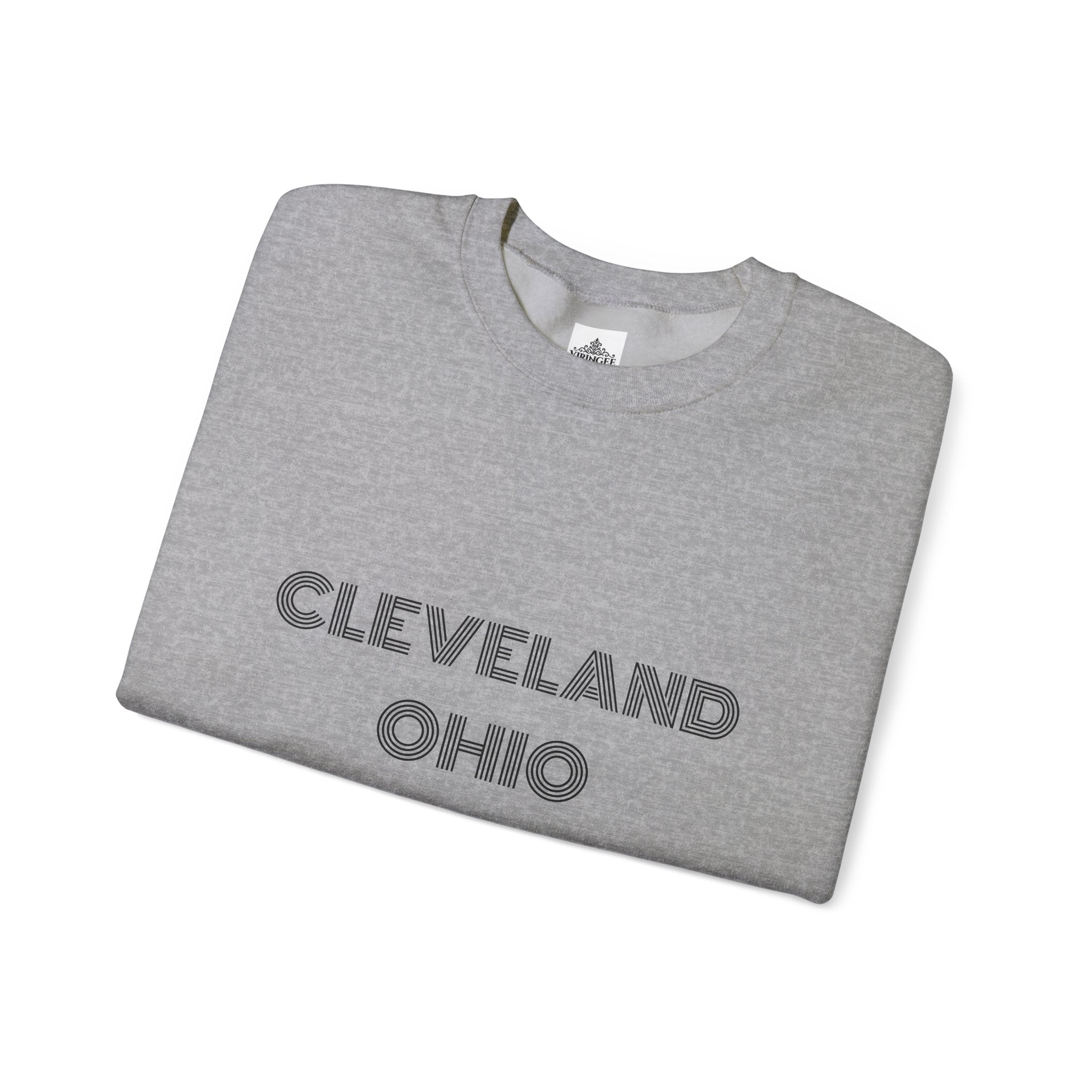 Viringee Cleveland Ohio Crewneck Sweatshirt