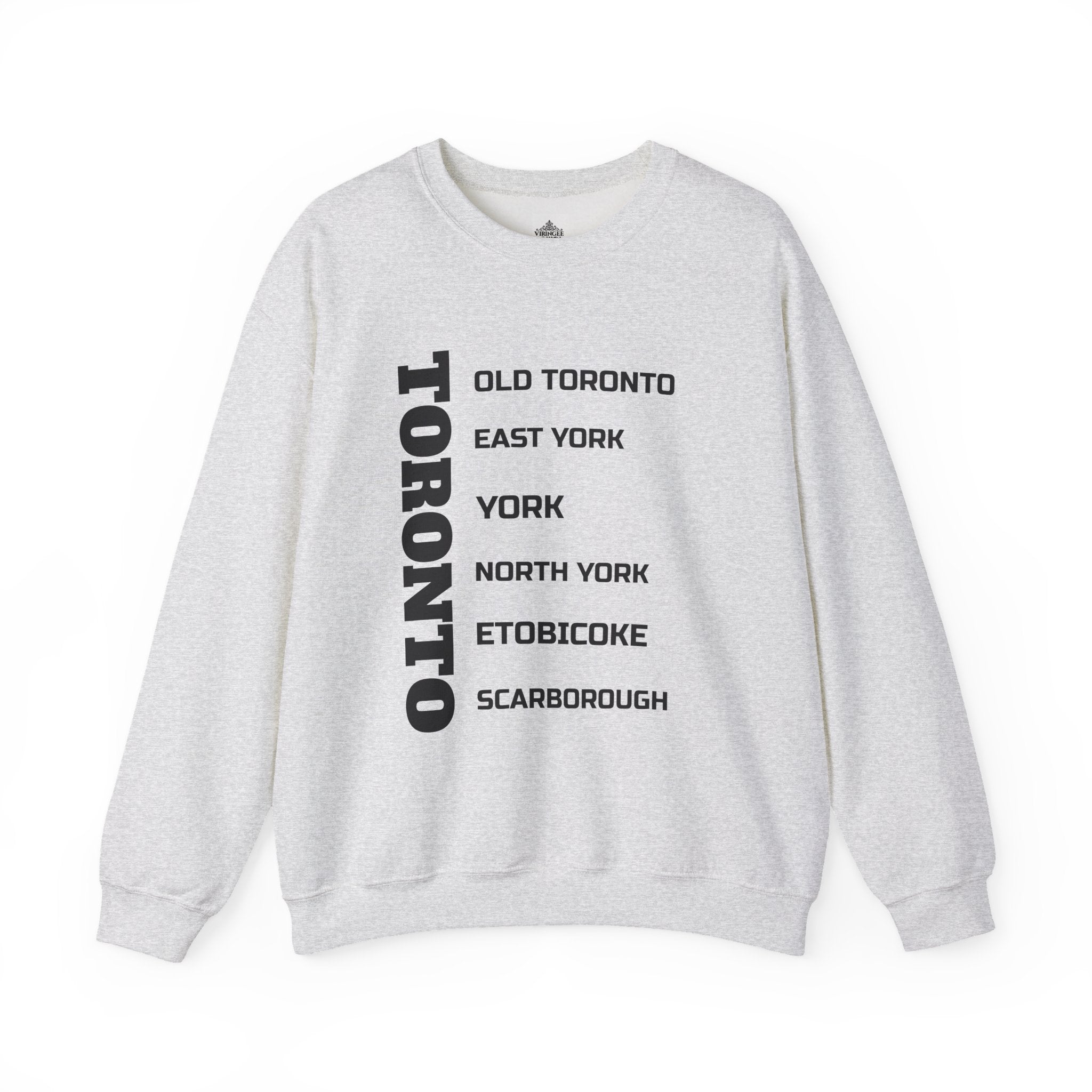 Viringee Toronto Six Boroughs Unisex Crewneck Sweatshirt