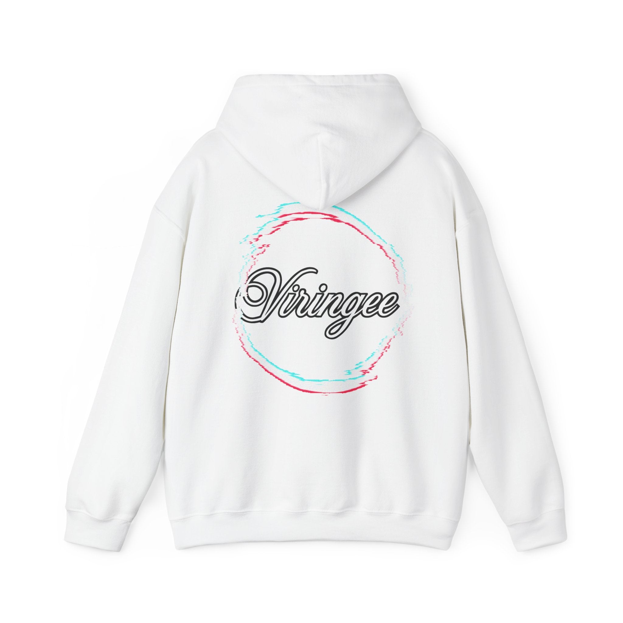 Viringee Analog Back Script Hoodie