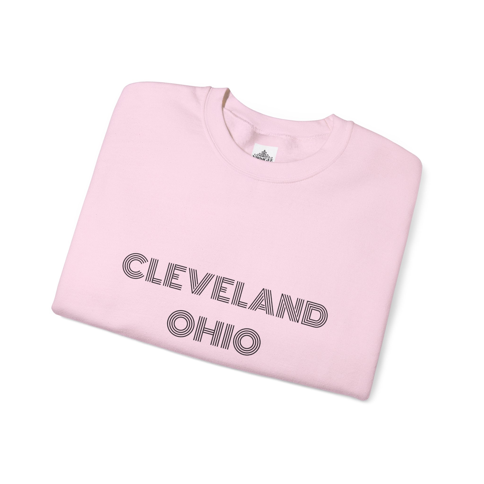 Viringee Cleveland Ohio Crewneck Sweatshirt