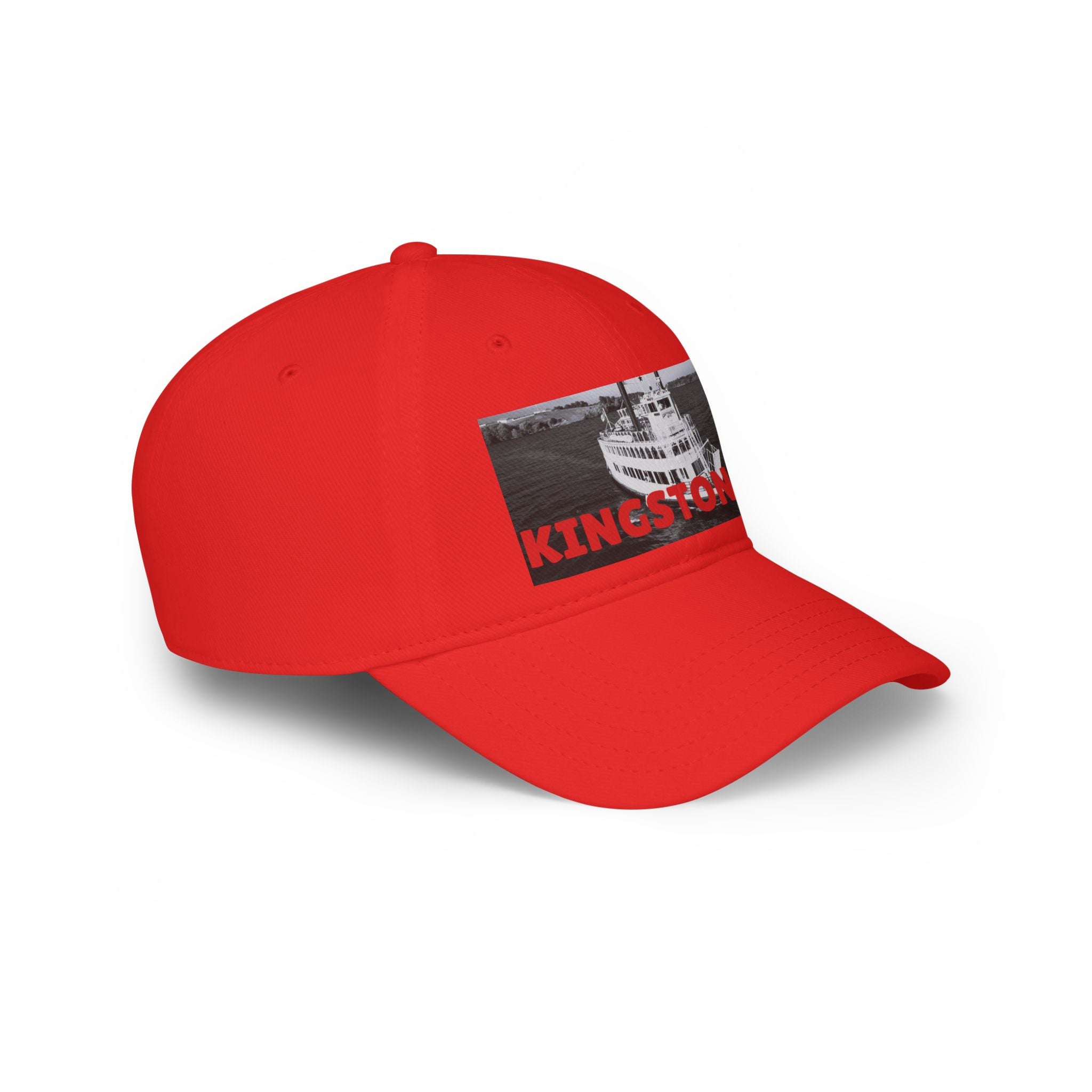 Adjustable Kingston ON low profile cap with printed graphic