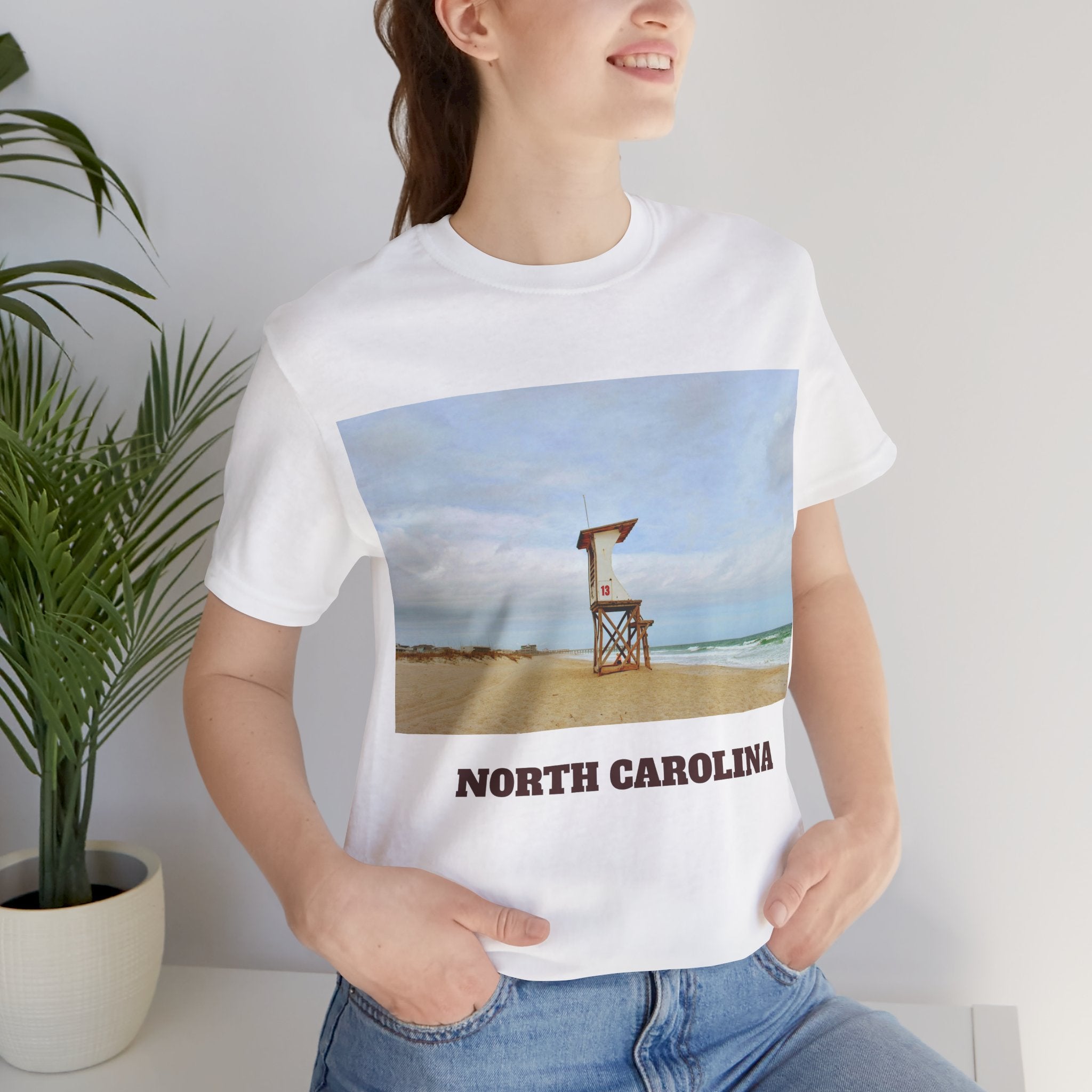 Viringee North Carolina Beach Life Unisex T-Shirt