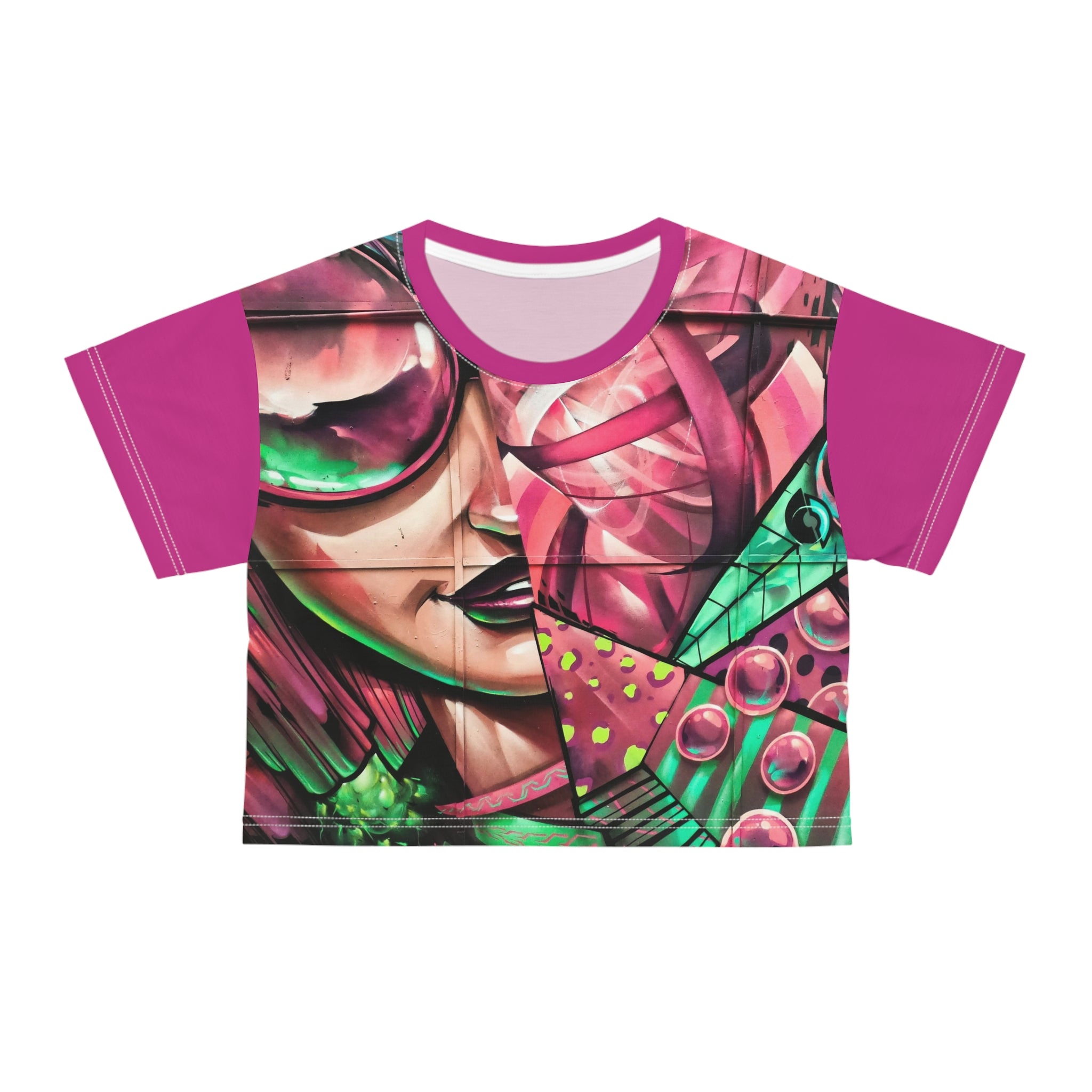 Viringee Women's Sunglasses Digicon Crop Tee