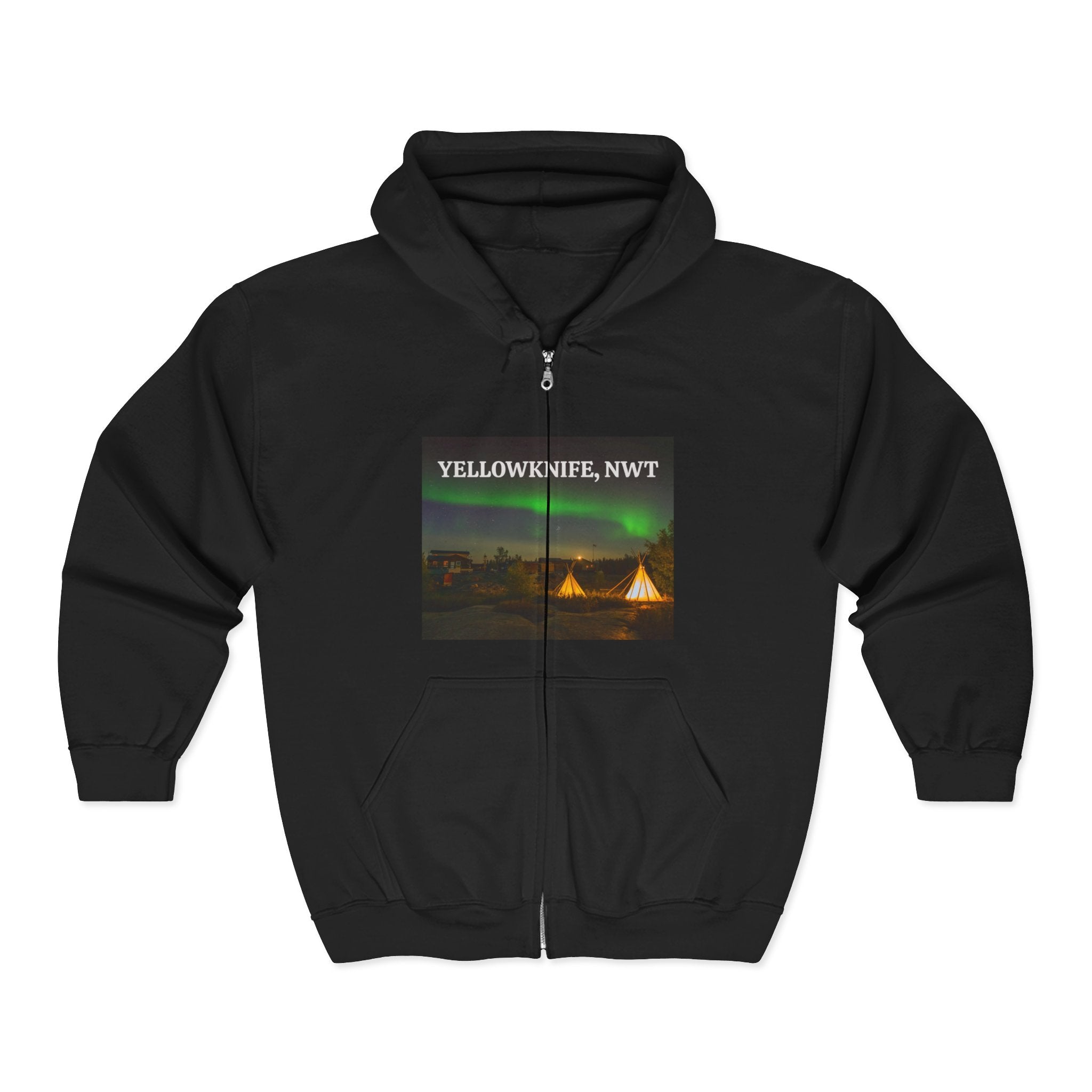 Viringee Yellowknife NWT Unisex Heavy Blend™ Full Zip Hooded Sweatshirt