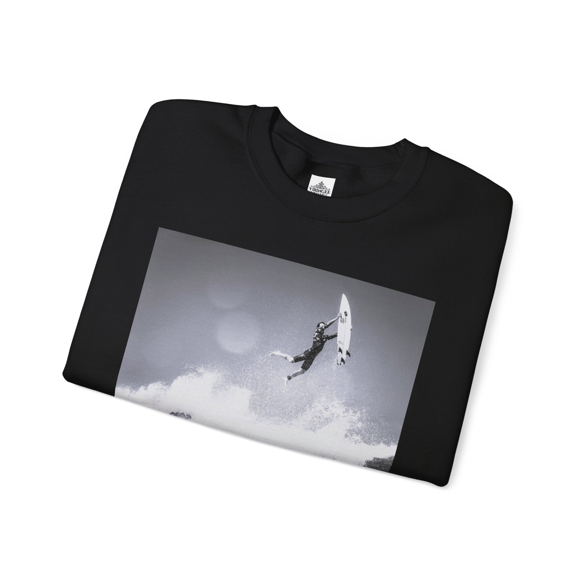 Viringee Vancouver Surf Crewneck Unisex Sweatshirt