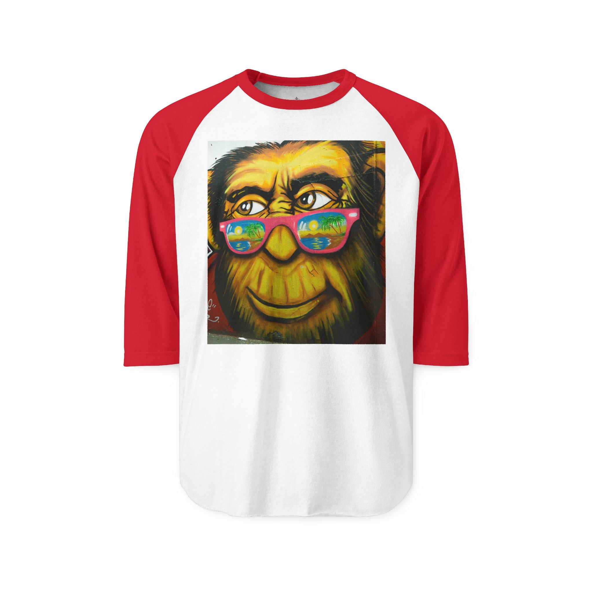 Viringee Thinking Primate Men Raglan Shirt