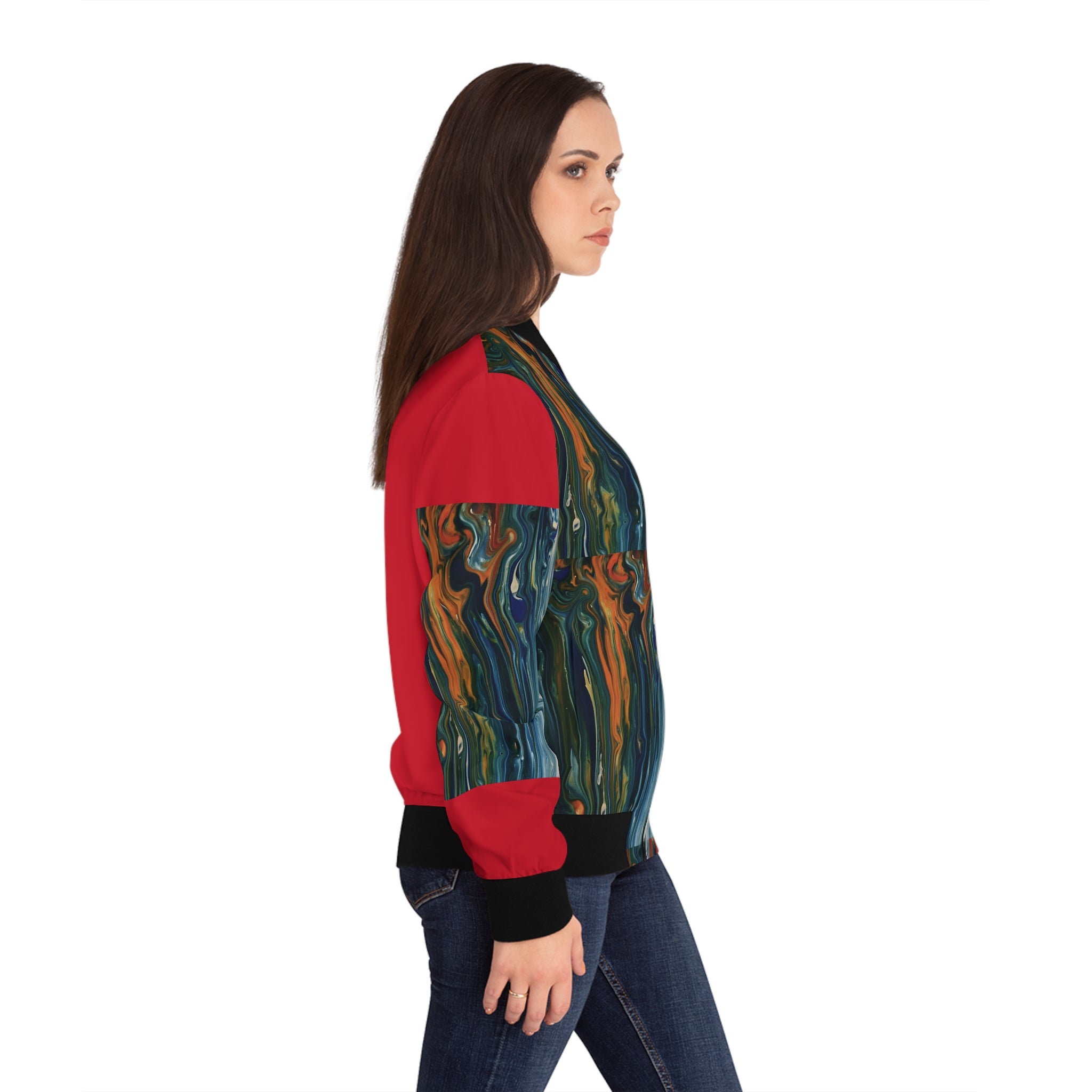 Viringee Universal Colors Women's Bomber Jacket
