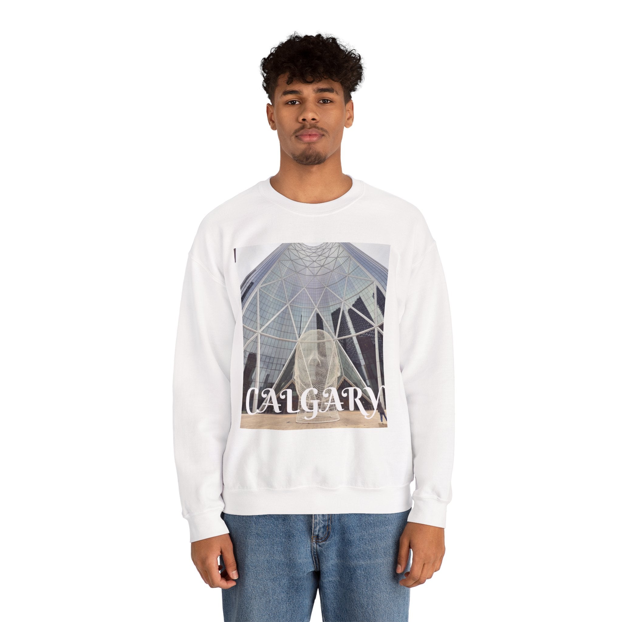 Viringee Calgary Graphic Crewneck Sweatshirt