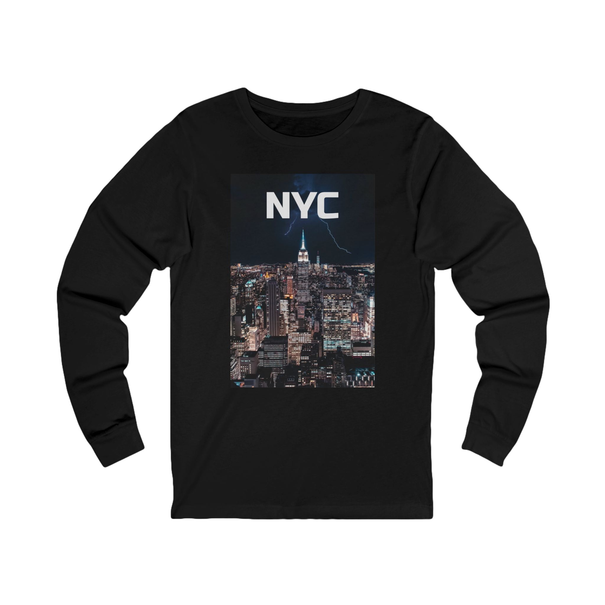 Viringee NYC Skyline Long Sleeve Tee