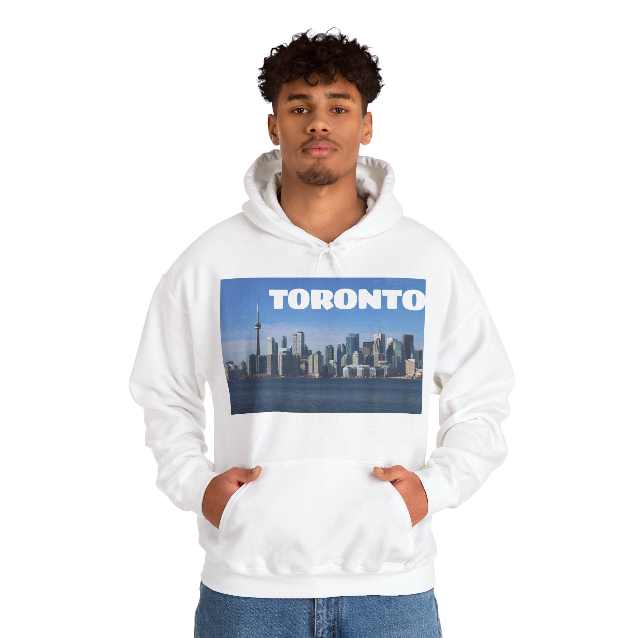 Viringee Toronto Skyline Unisex Hoodie