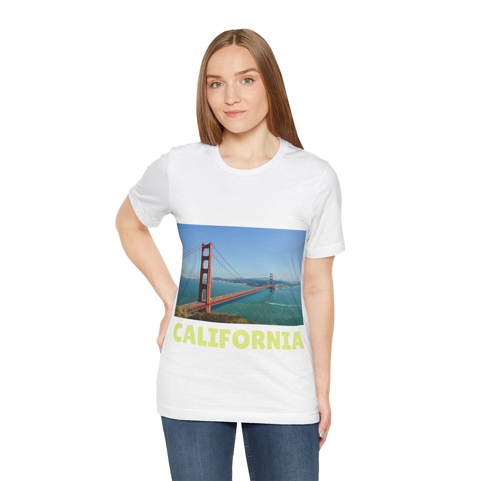 Viringee California Golden Gate Bridge Graphic T-shirt