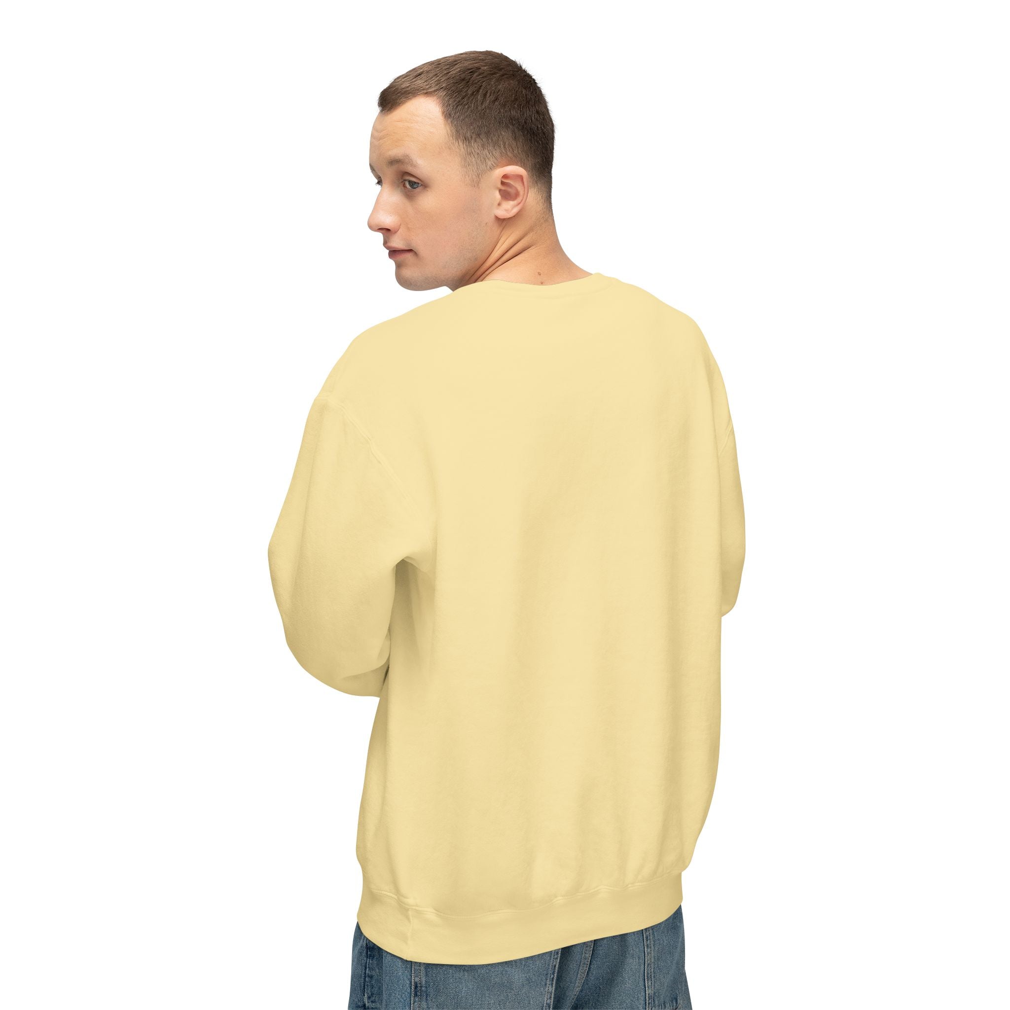 Viringee Cat Silhouette Unisex Lightweight Sweatshirt