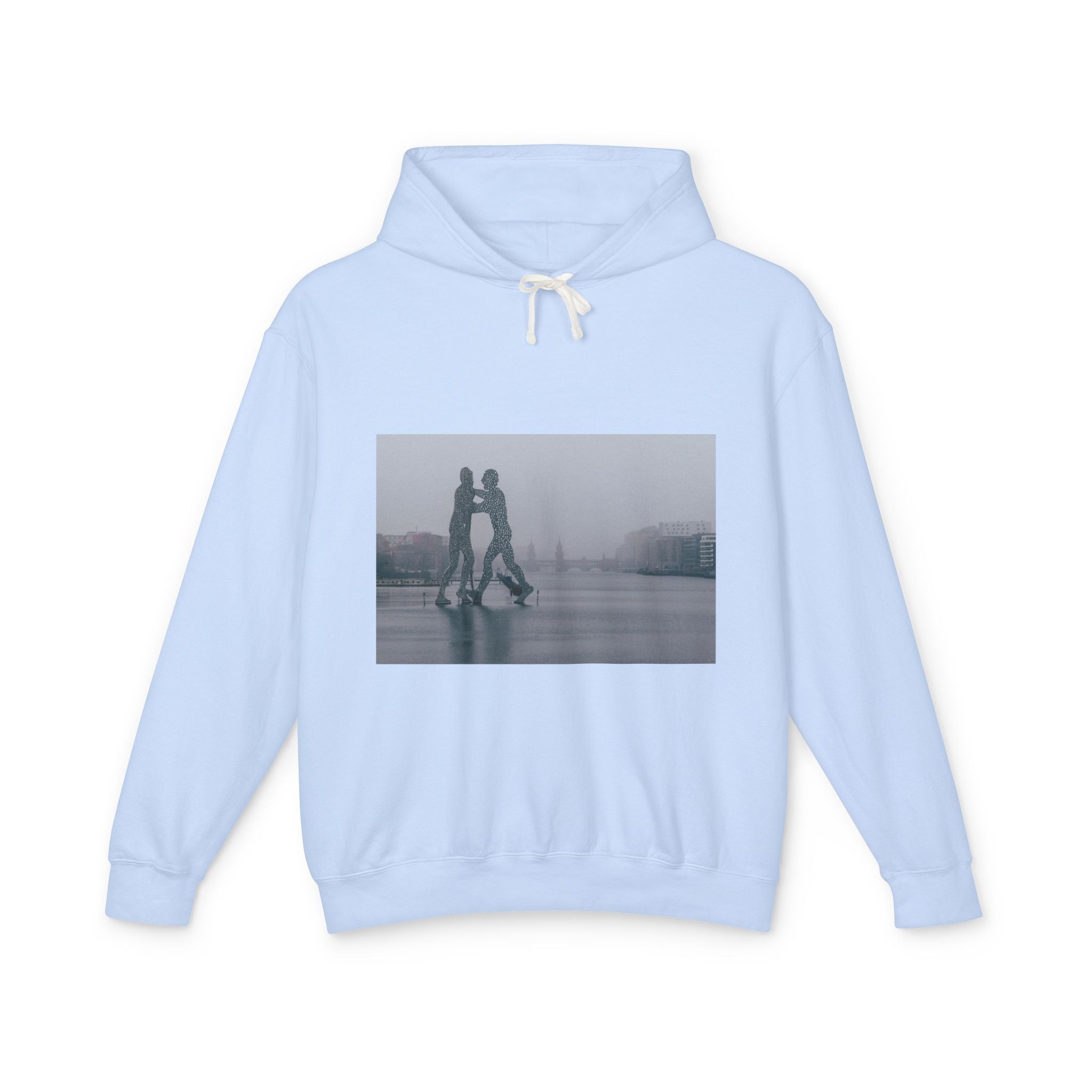 Viringee Molecule Man Unisex Lightweight Hooded Sweatshirt