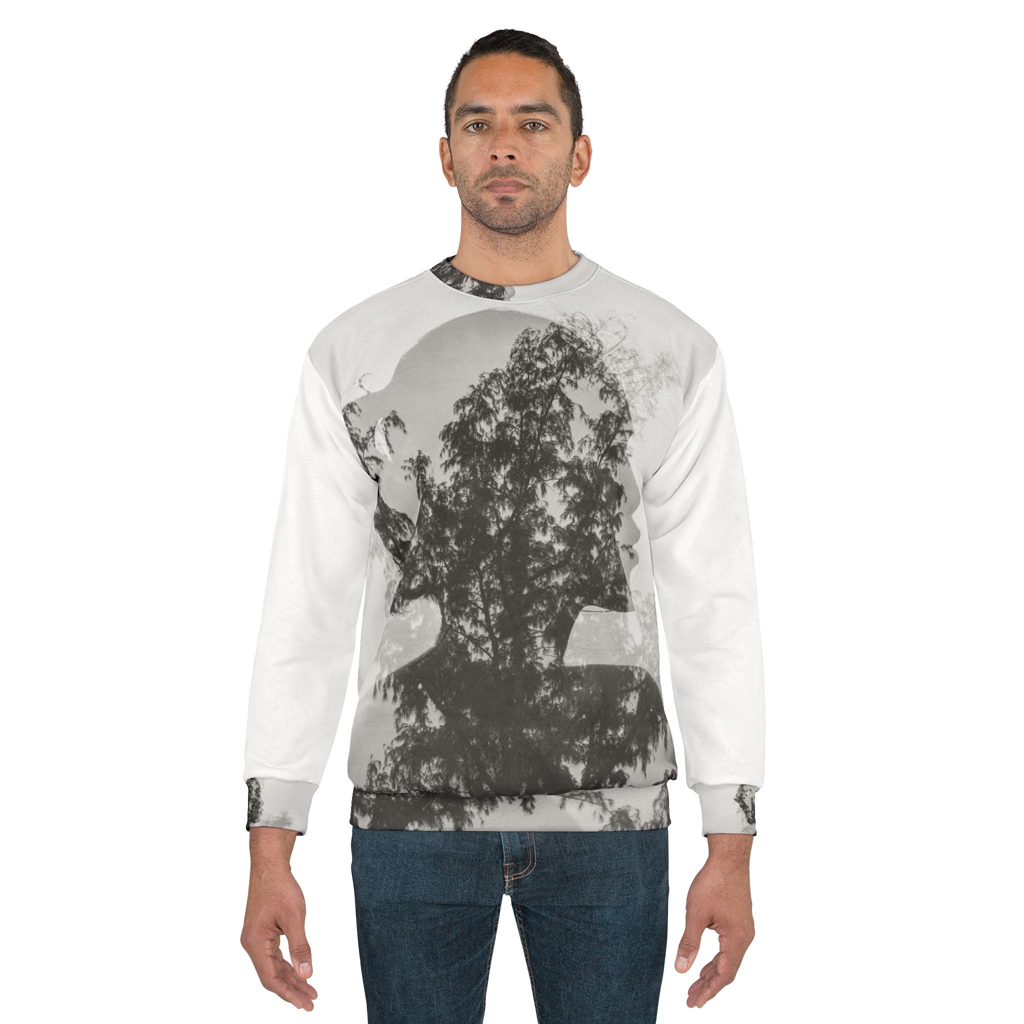 Viringee Monochrome Silhouette Unisex Sweatshirt