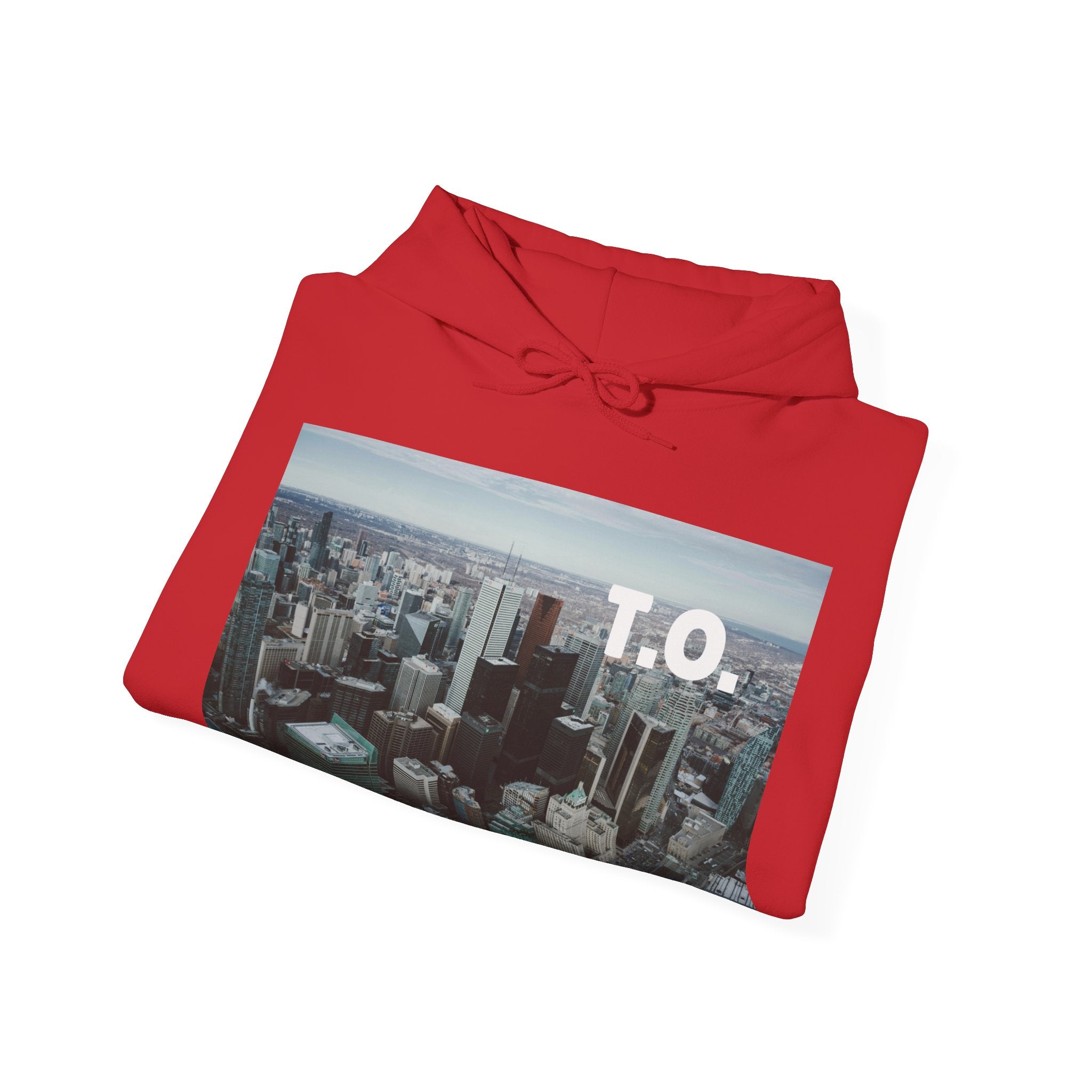 Viringee Toronto T.O. Urban Skyline Unisex Hoodie