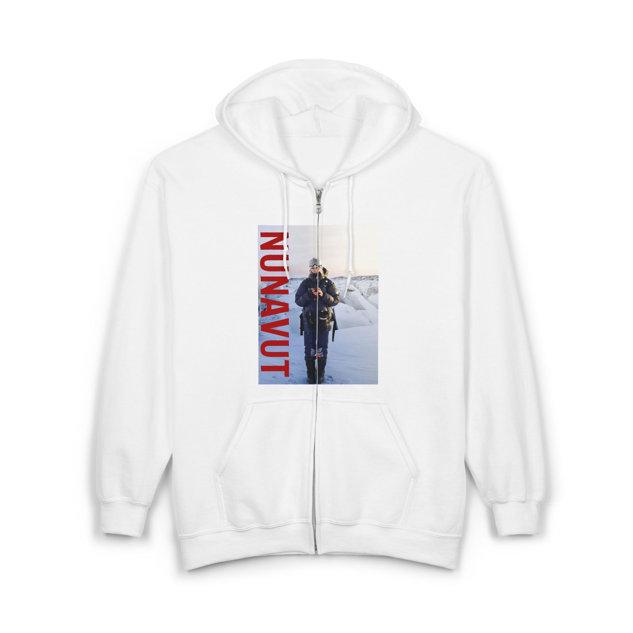 Viringee Nunavut Adventure Unisex Heavy Blend Zip Hoodie