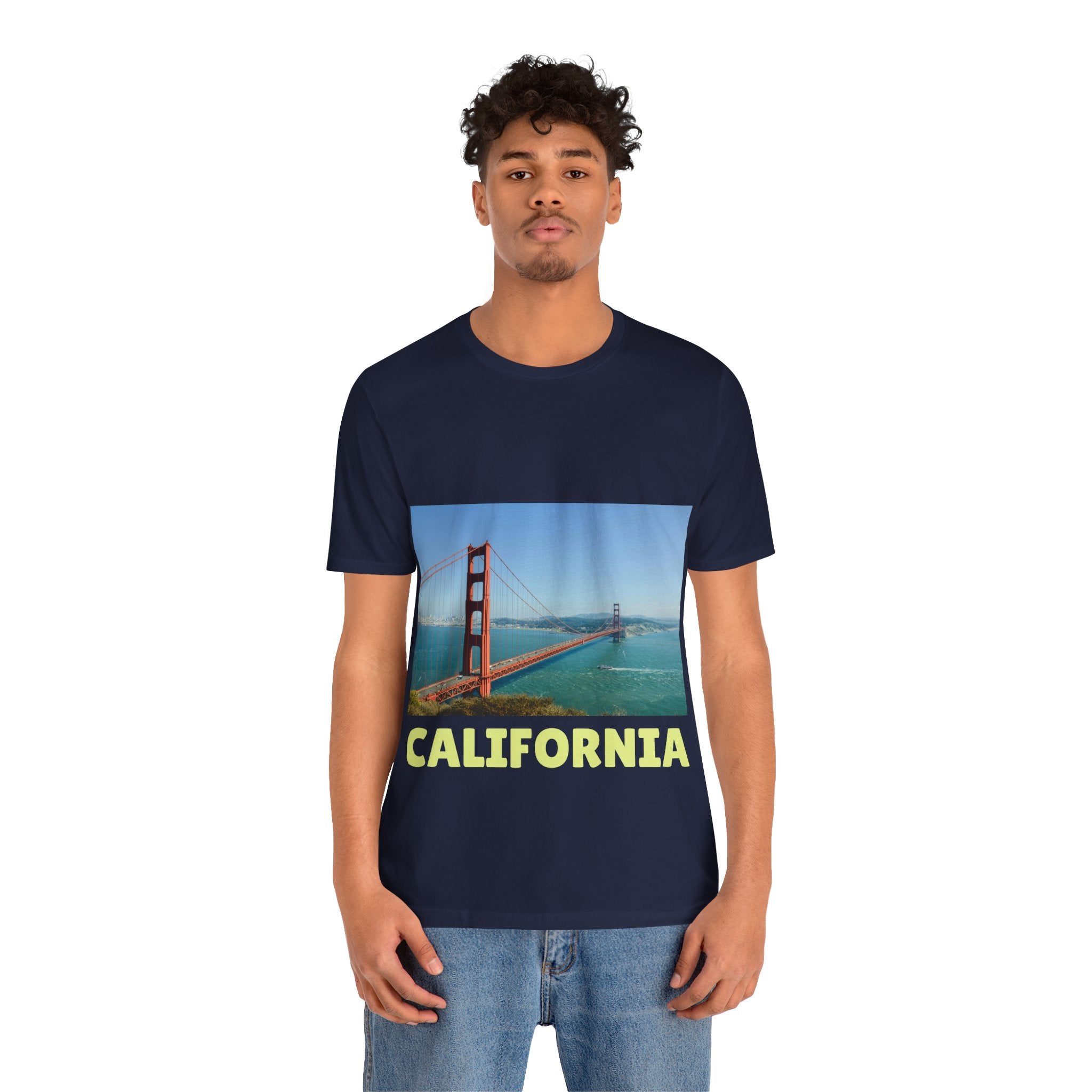 Viringee California Golden Gate Bridge Graphic T-shirt