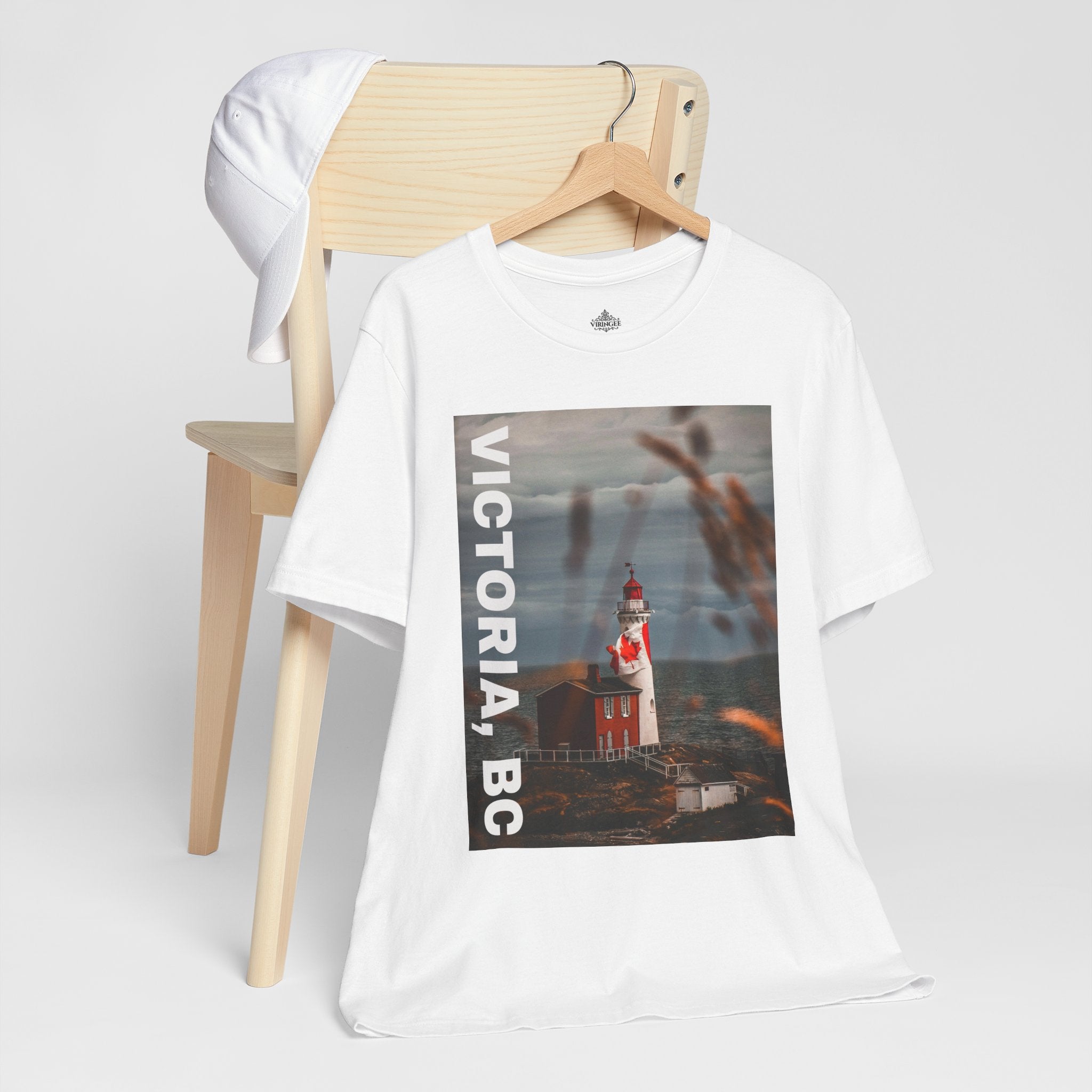 Unisex Victoria lighthouse T-shirt by Viringee
