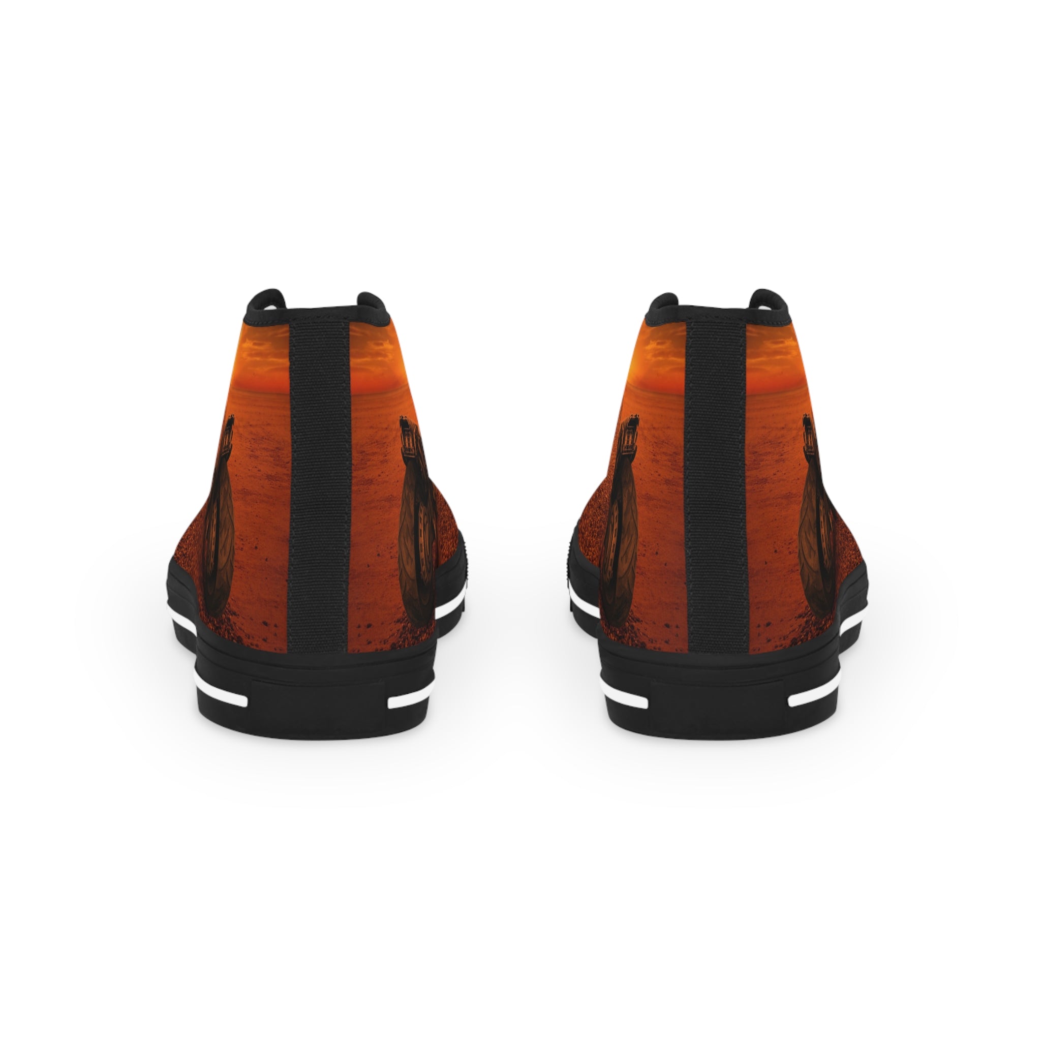 Viringee Sunset Scene Men's High Top Sneakers