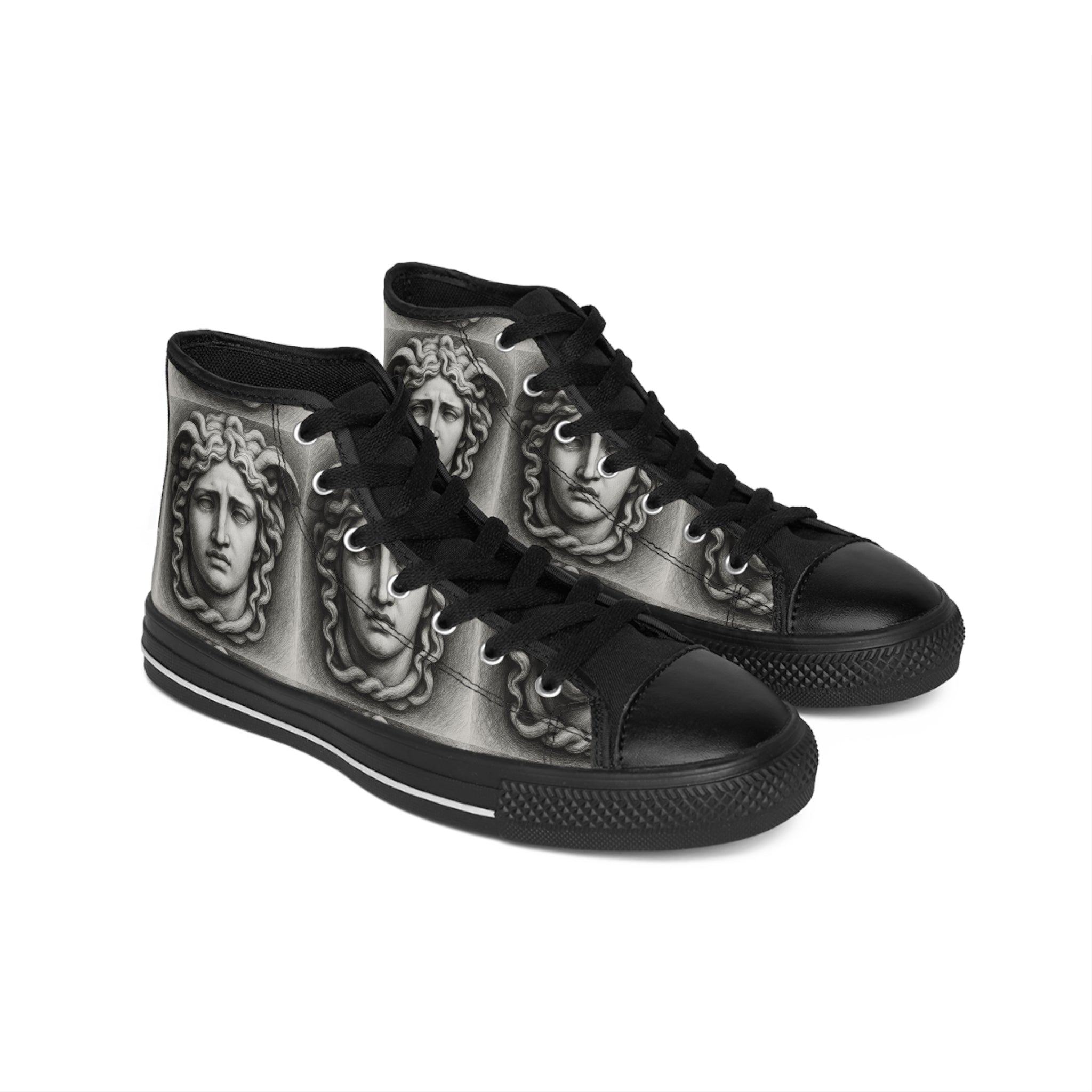 Viringee Medusa High-Top Sneakers for the mysterious woman