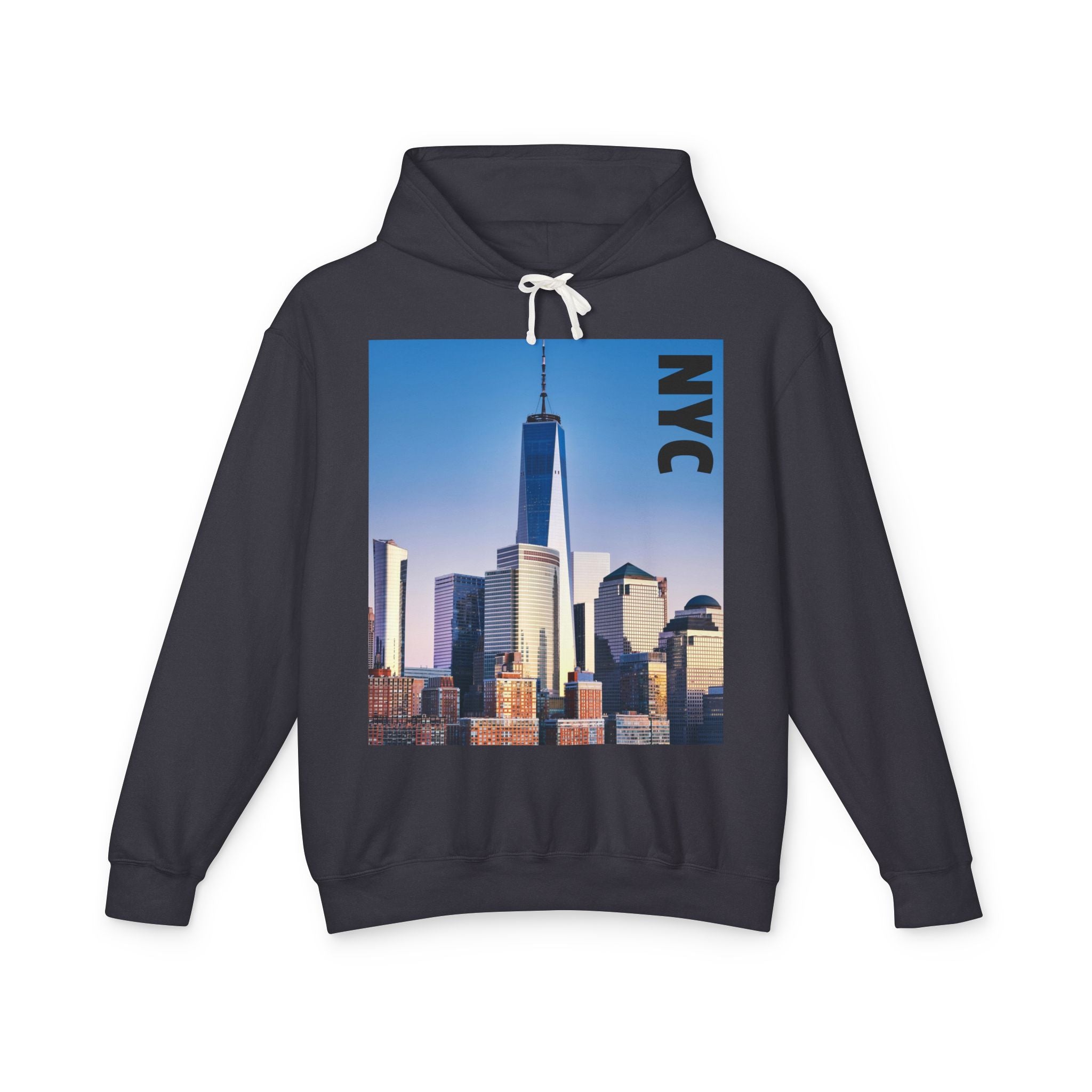 Viringee NYC Skyline Unisex Hooded Sweatshirt