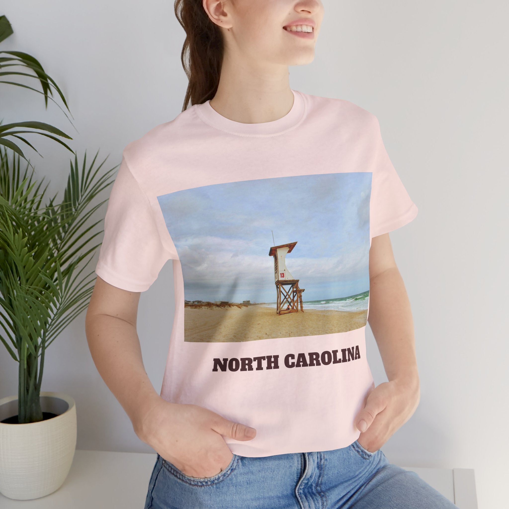 Viringee North Carolina Beach Life Unisex T-Shirt