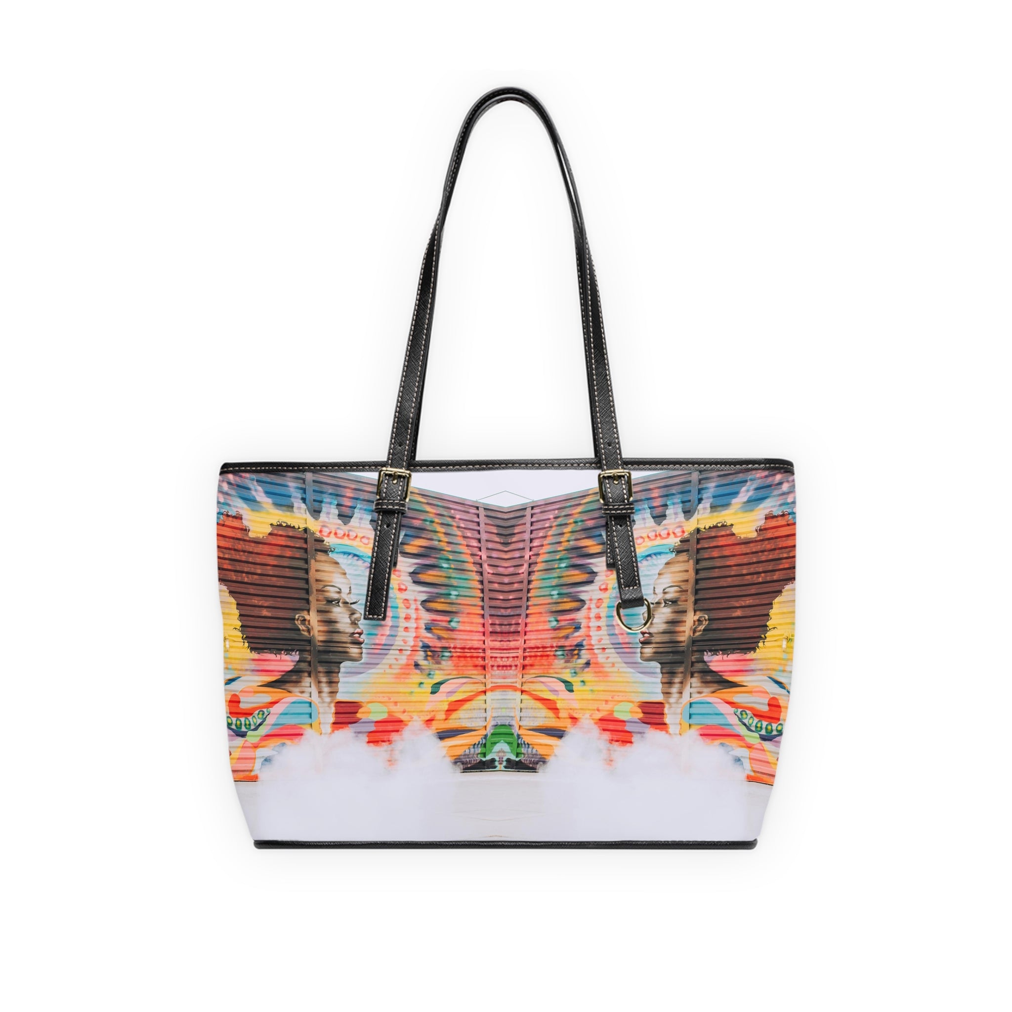 Viringee Bohemian Leather Shoulder Tote Bag