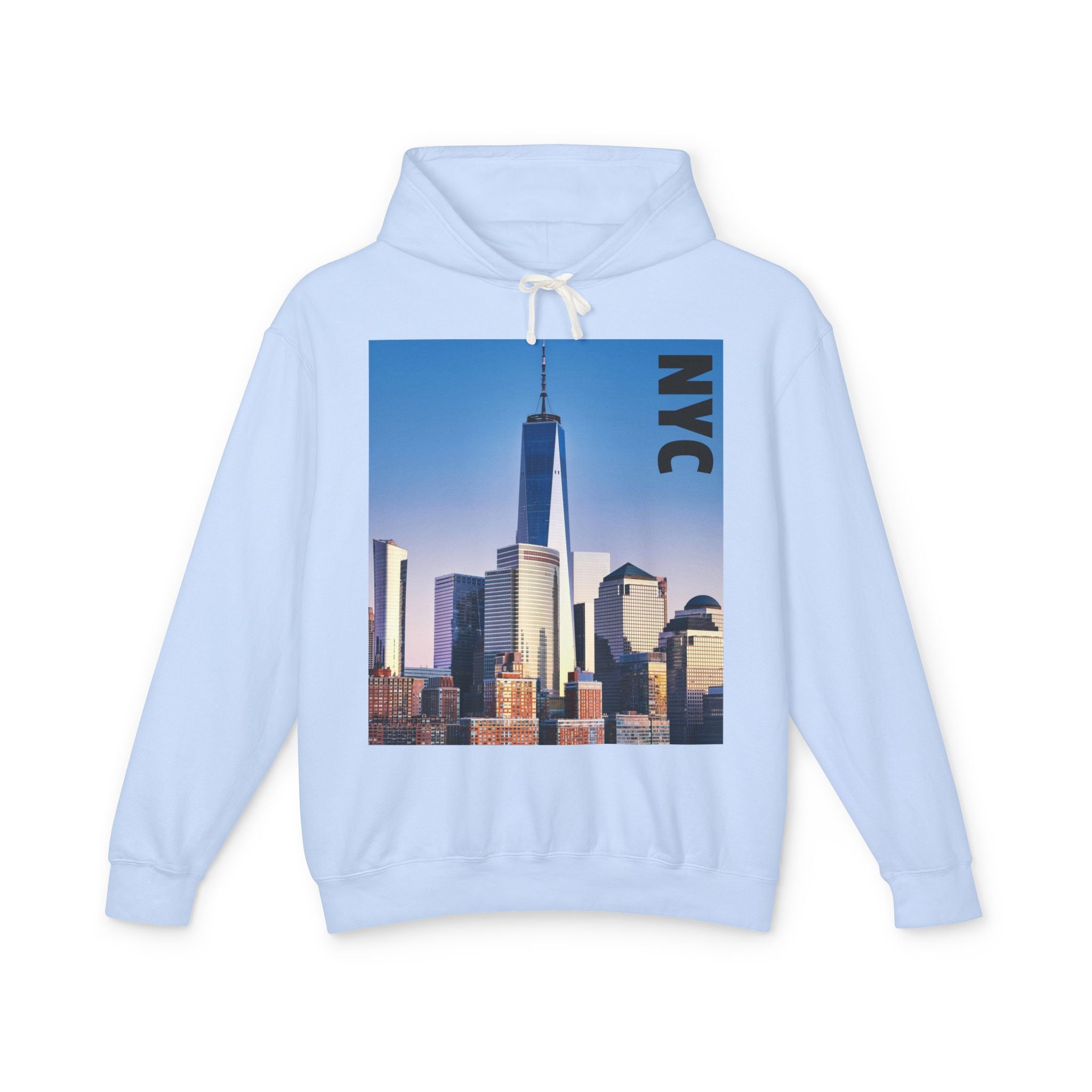 Viringee NYC Skyline Unisex Hooded Sweatshirt