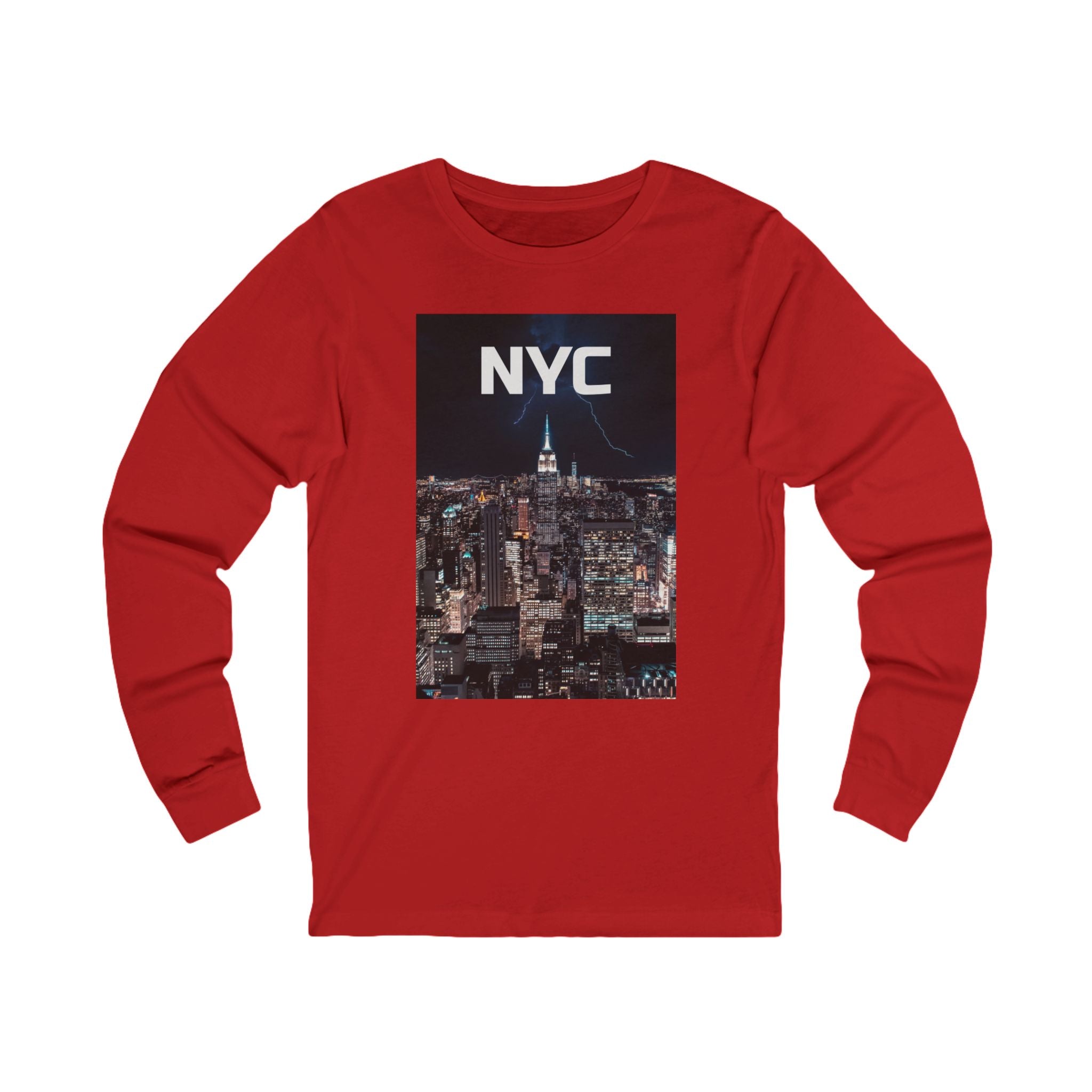 Viringee NYC Skyline Long Sleeve Tee